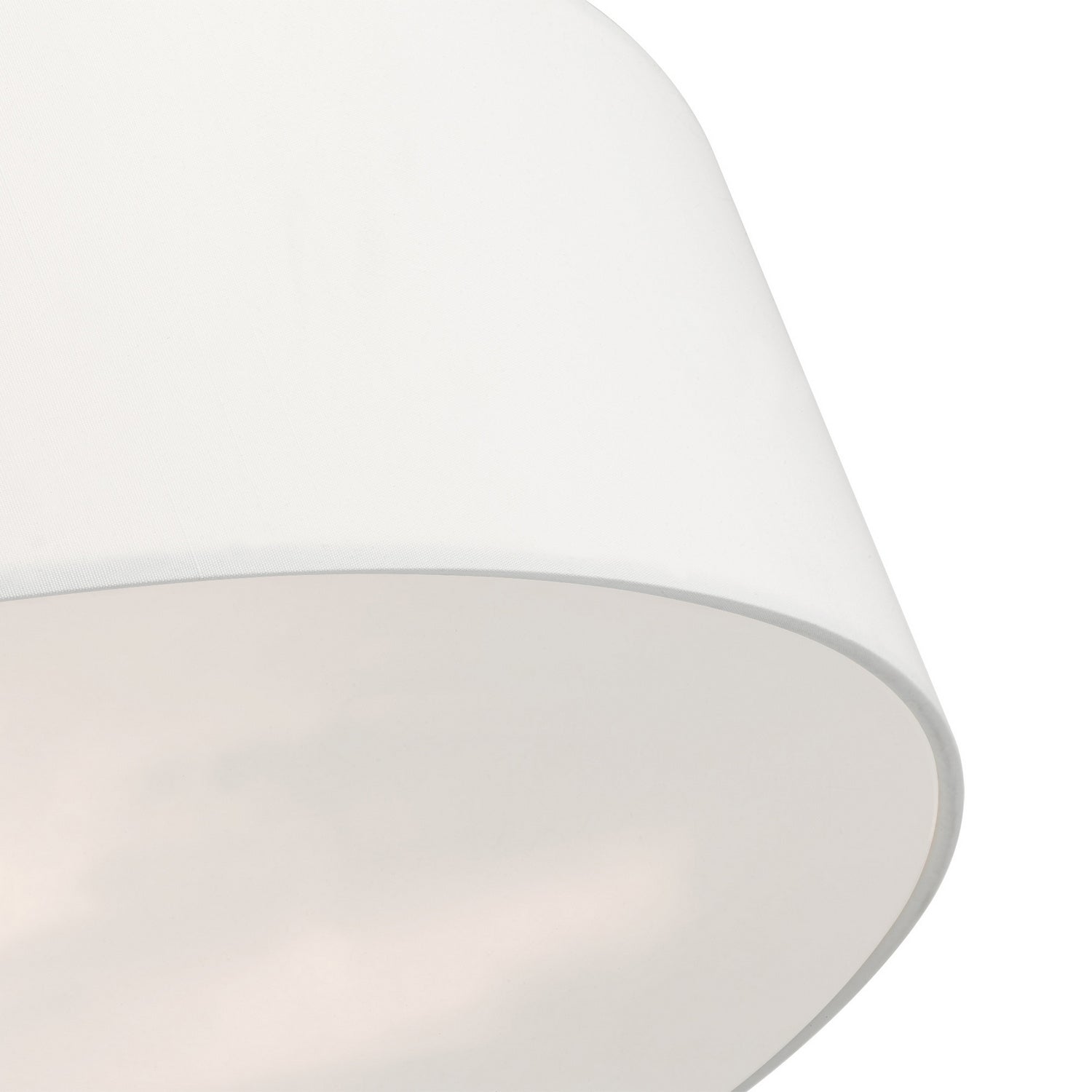 Livex Lighting - 45798-91 - Six Light Semi Flush Mount - Meridian - Brushed Nickel