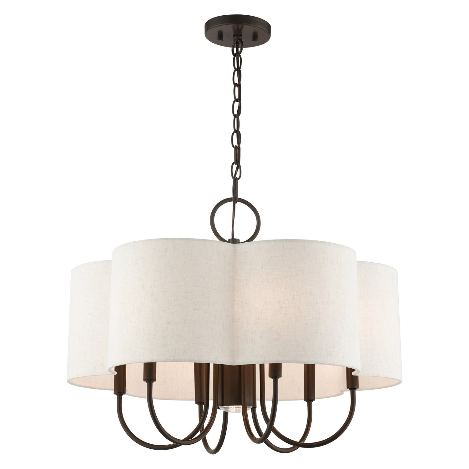 Livex Lighting - 45807-92 - Seven Light Chandelier - Solstice - English Bronze