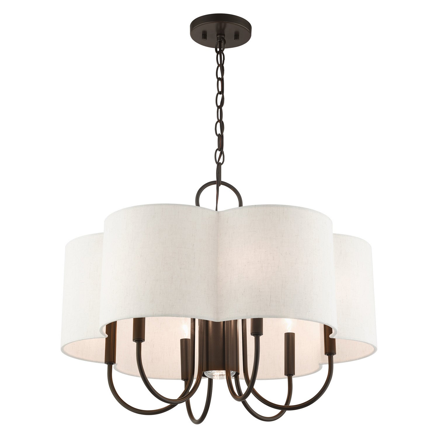 Livex Lighting - 45807-92 - Seven Light Chandelier - Solstice - English Bronze