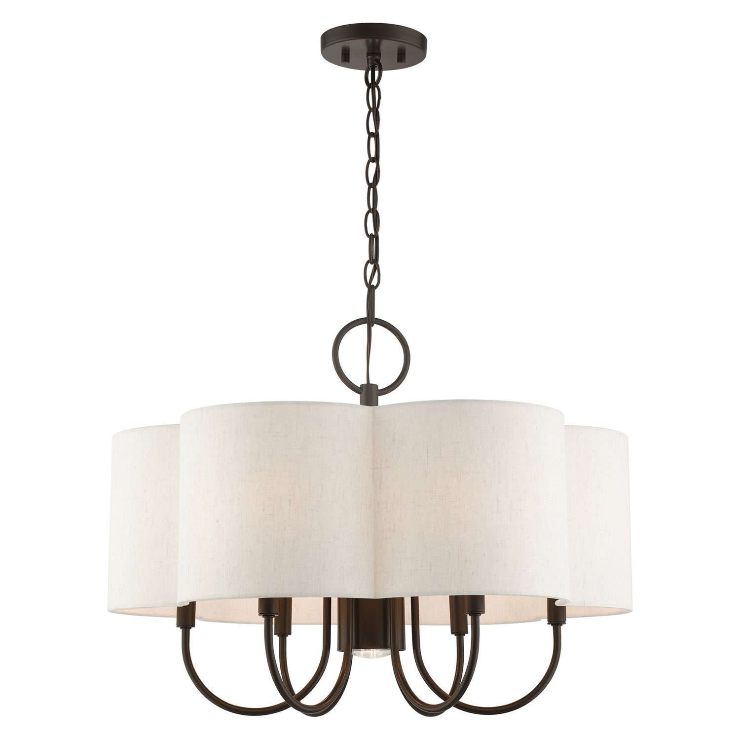 Livex Lighting - 45807-92 - Seven Light Chandelier - Solstice - English Bronze