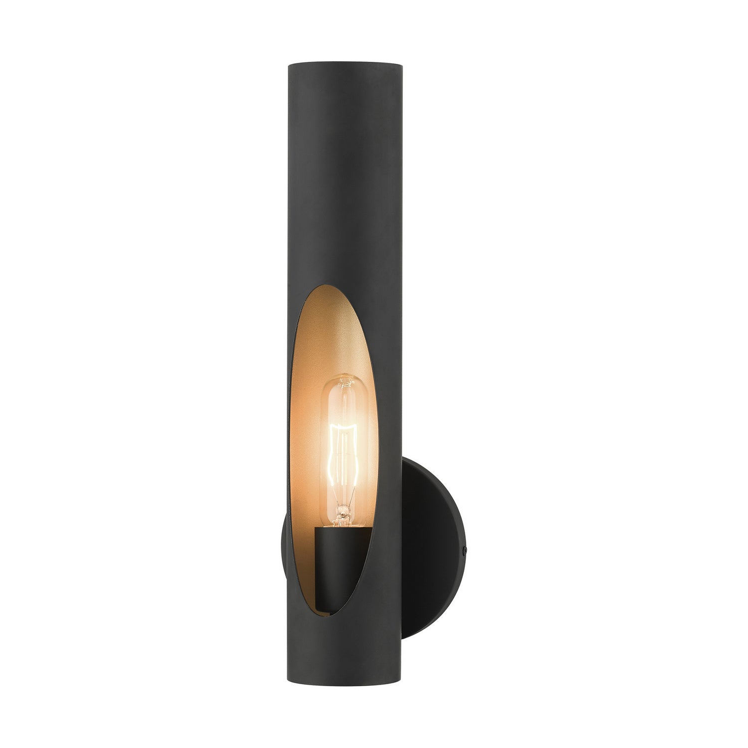 Livex Lighting - 45891-04 - One Light Wall Sconce - Novato - Black