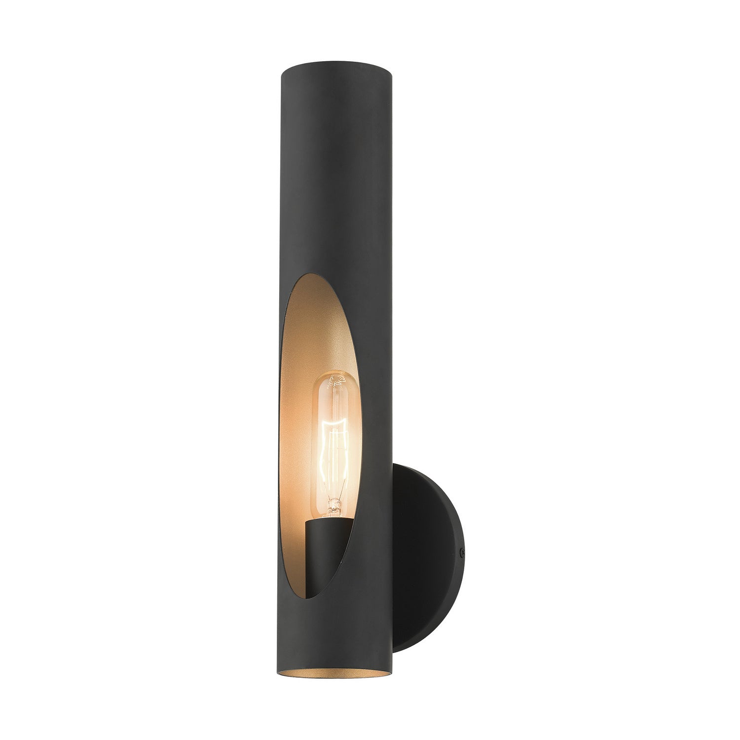 Livex Lighting - 45891-04 - One Light Wall Sconce - Novato - Black