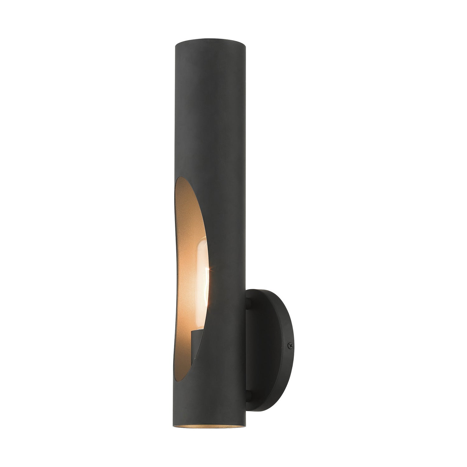 Livex Lighting - 45891-04 - One Light Wall Sconce - Novato - Black