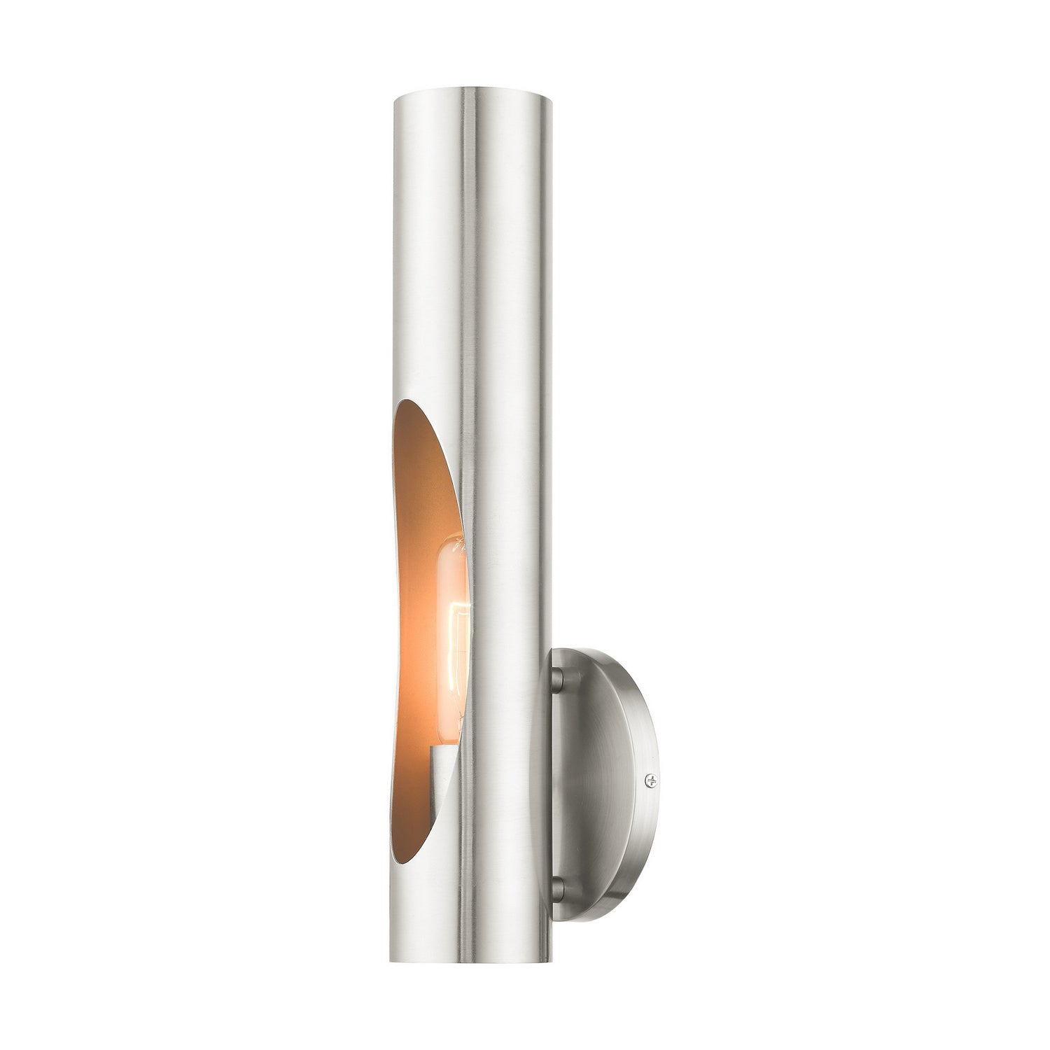 Livex Lighting - 45891-91 - One Light Wall Sconce - Novato - Brushed Nickel