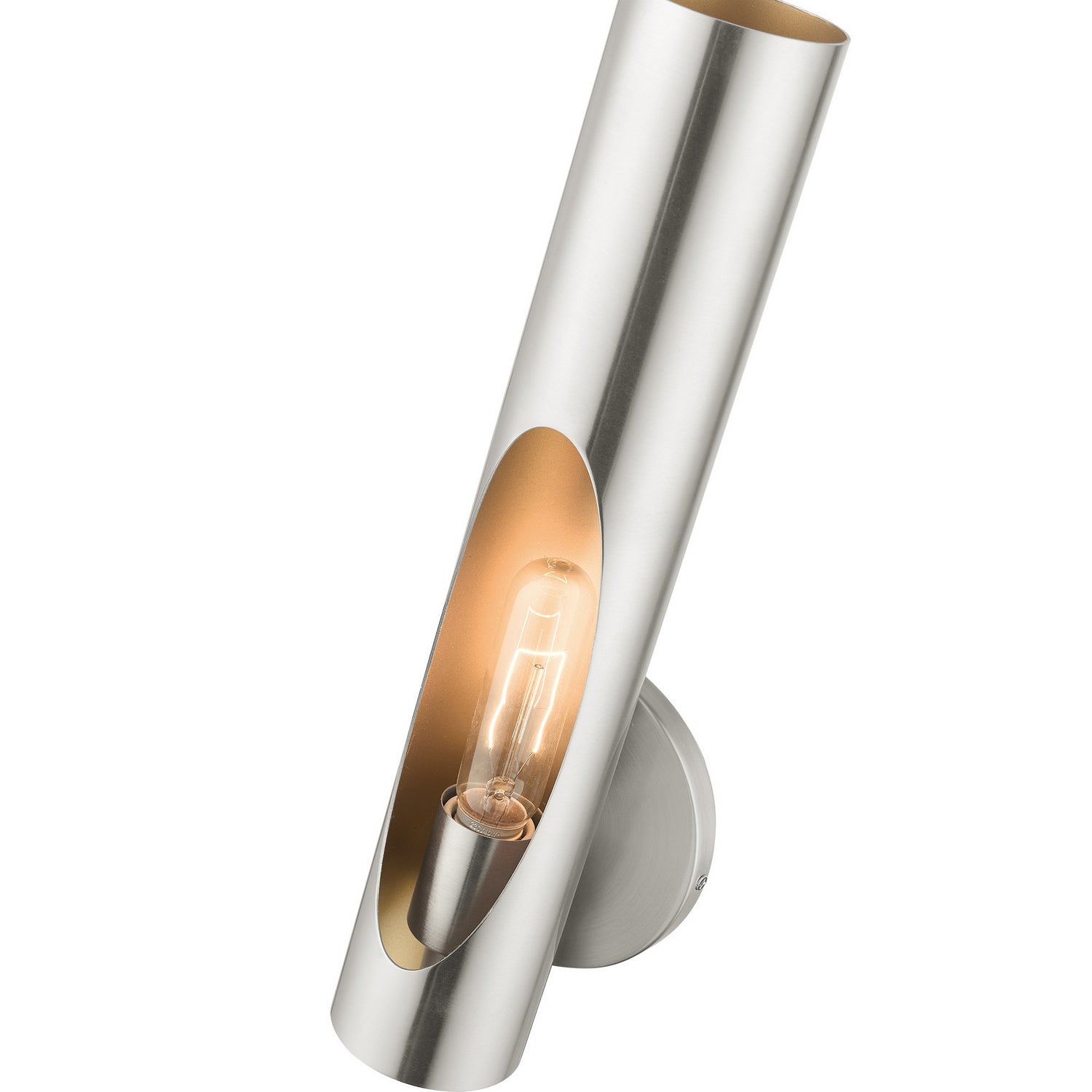 Livex Lighting - 45891-91 - One Light Wall Sconce - Novato - Brushed Nickel
