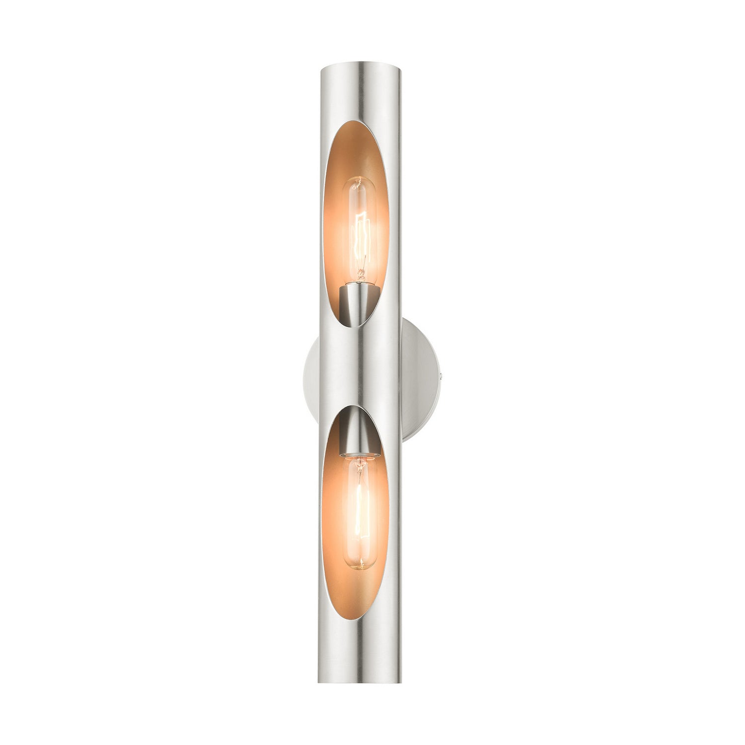 Livex Lighting - 45892-91 - Two Light Wall Sconce - Novato - Brushed Nickel