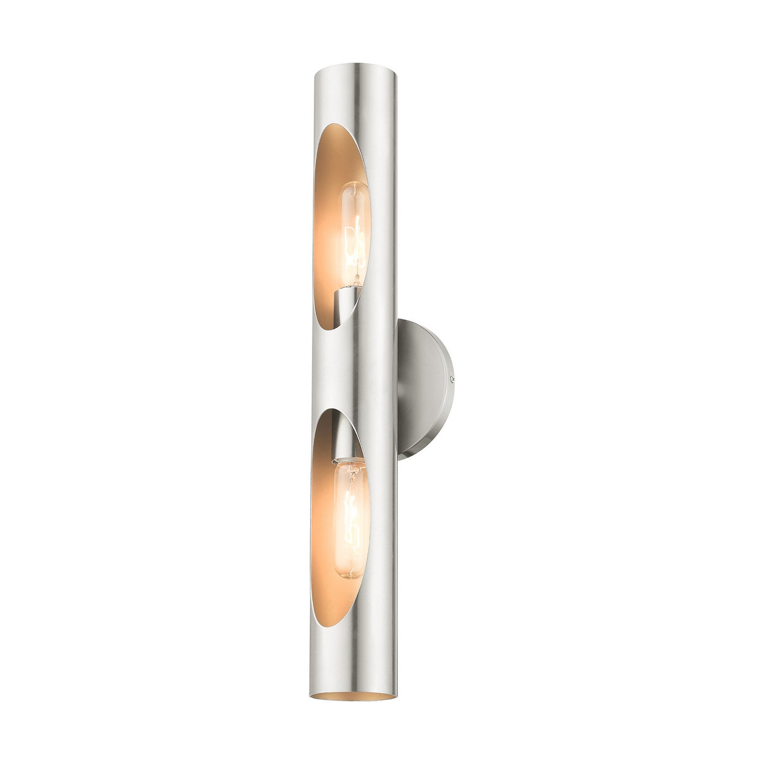 Livex Lighting - 45892-91 - Two Light Wall Sconce - Novato - Brushed Nickel