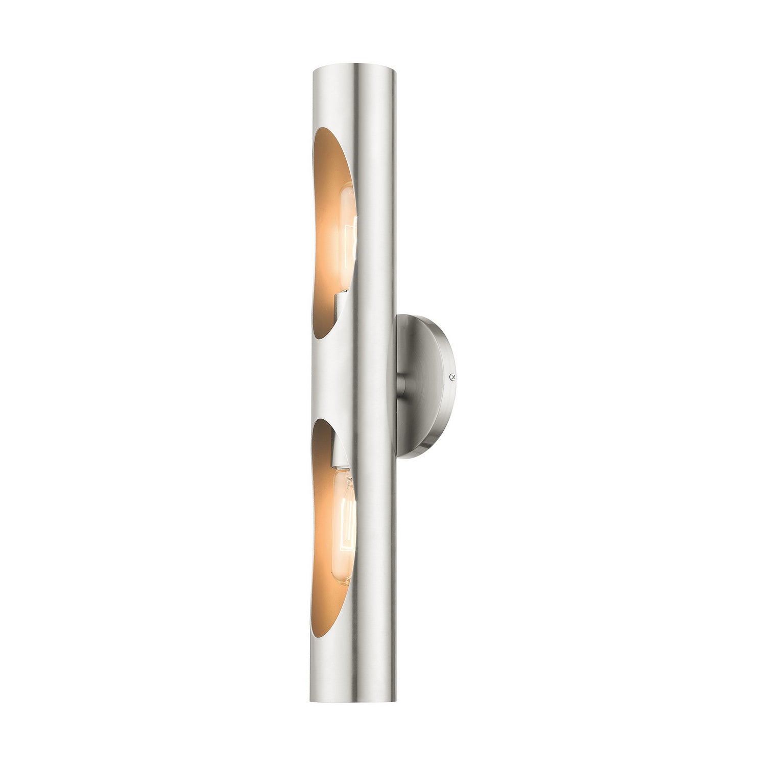 Livex Lighting - 45892-91 - Two Light Wall Sconce - Novato - Brushed Nickel