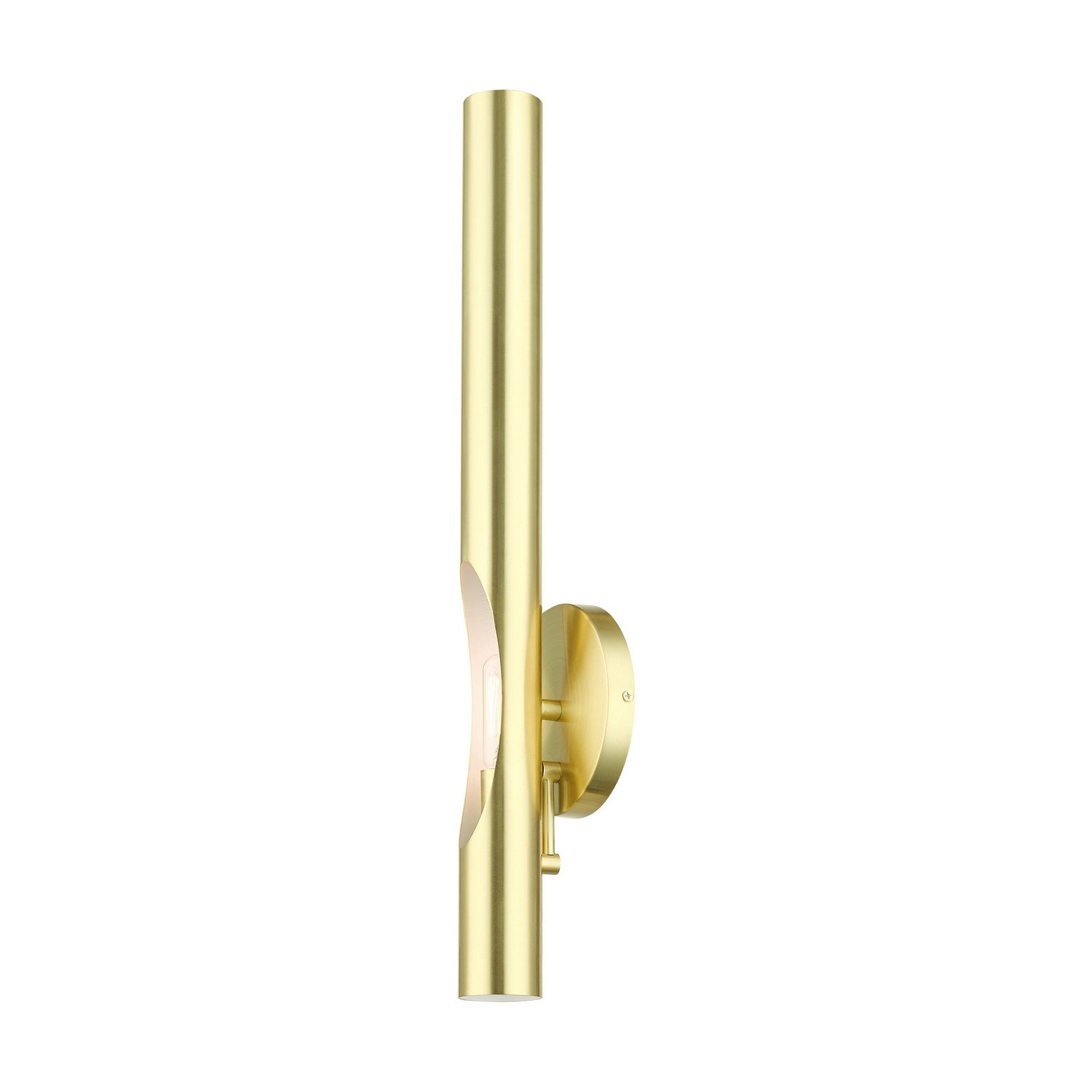 Livex Lighting - 45911-12 - One Light Wall Sconce - Acra - Satin Brass