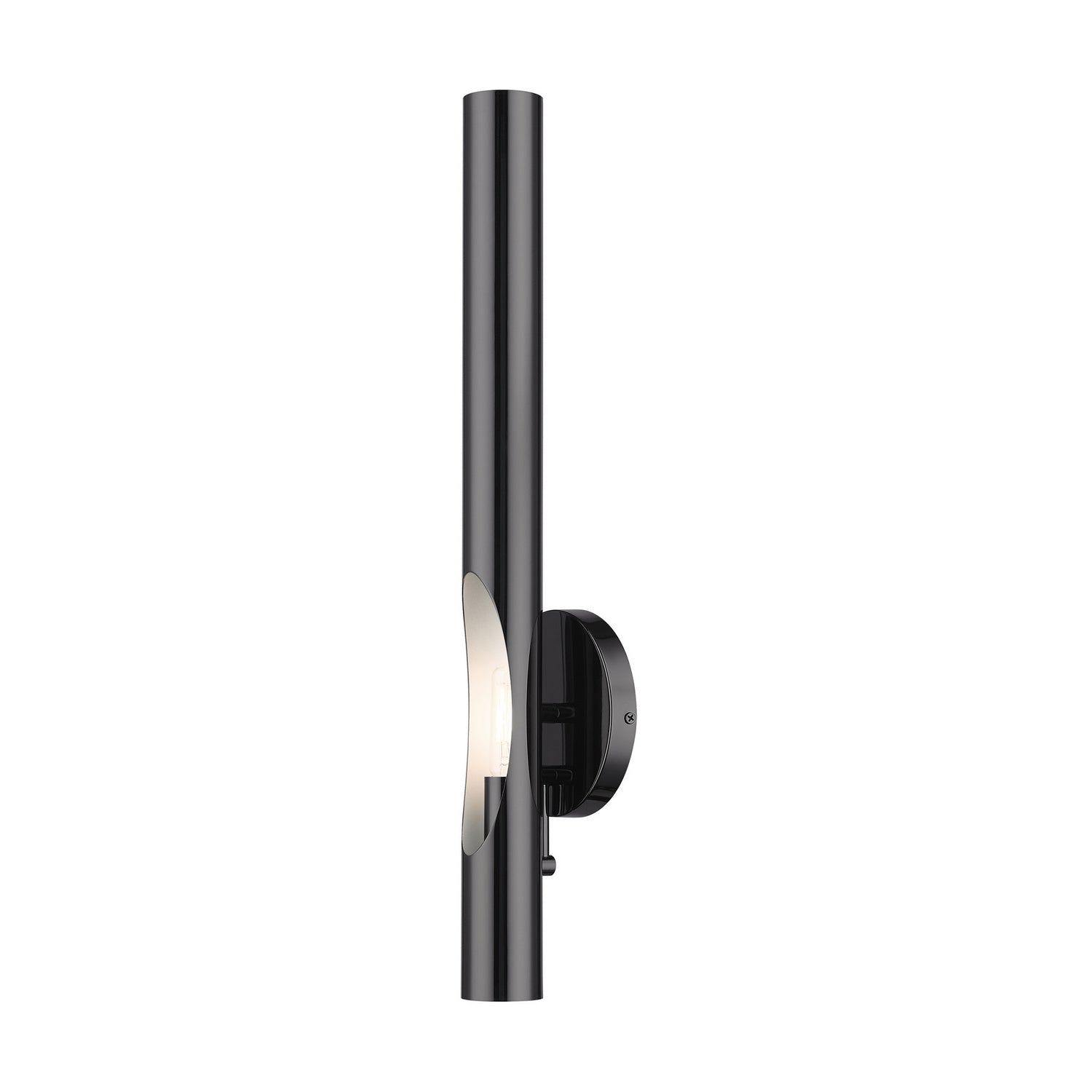 Livex Lighting - 45911-46 - One Light Wall Sconce - Acra - Black Chrome