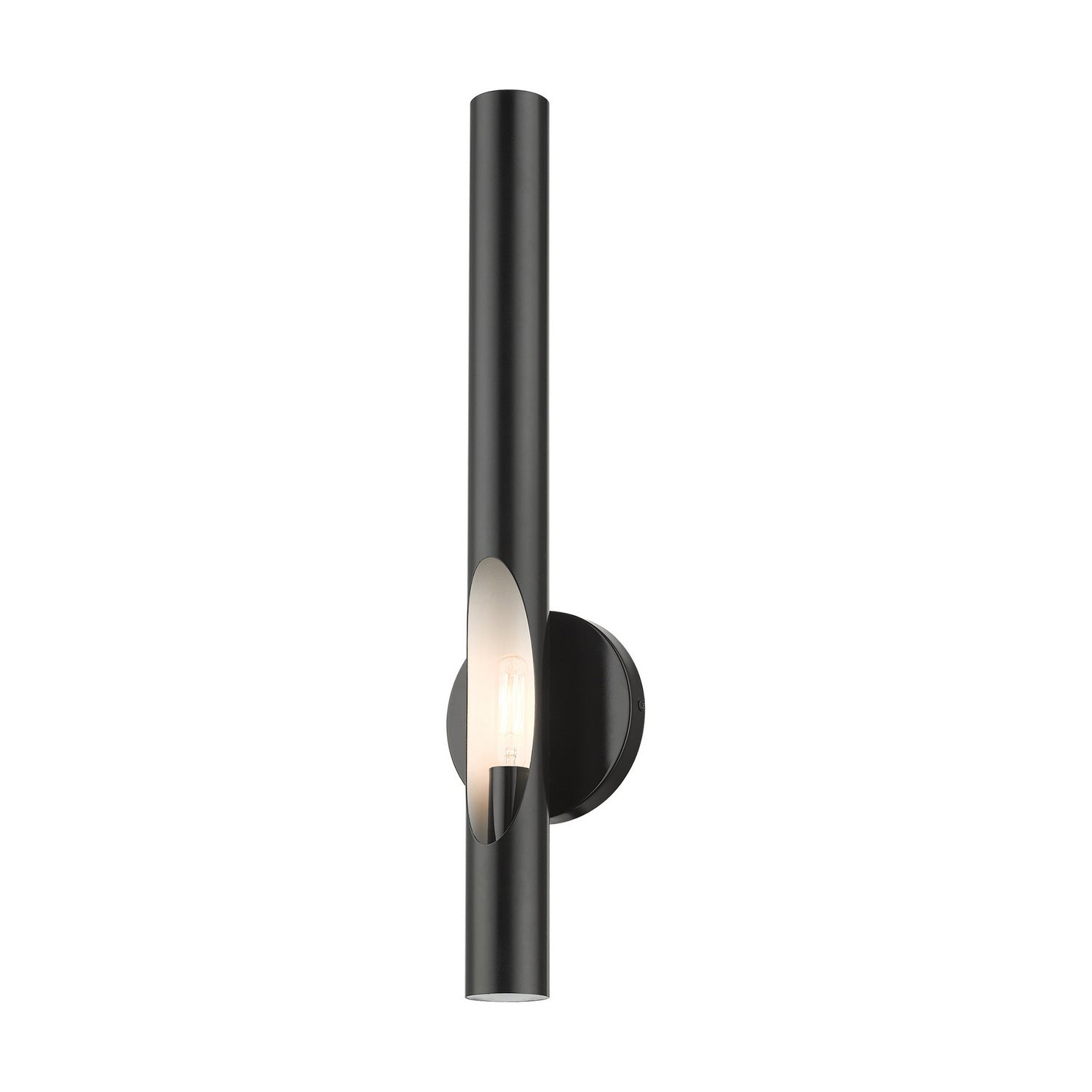 Livex Lighting - 45911-68 - One Light Wall Sconce - Acra - Shiny Black