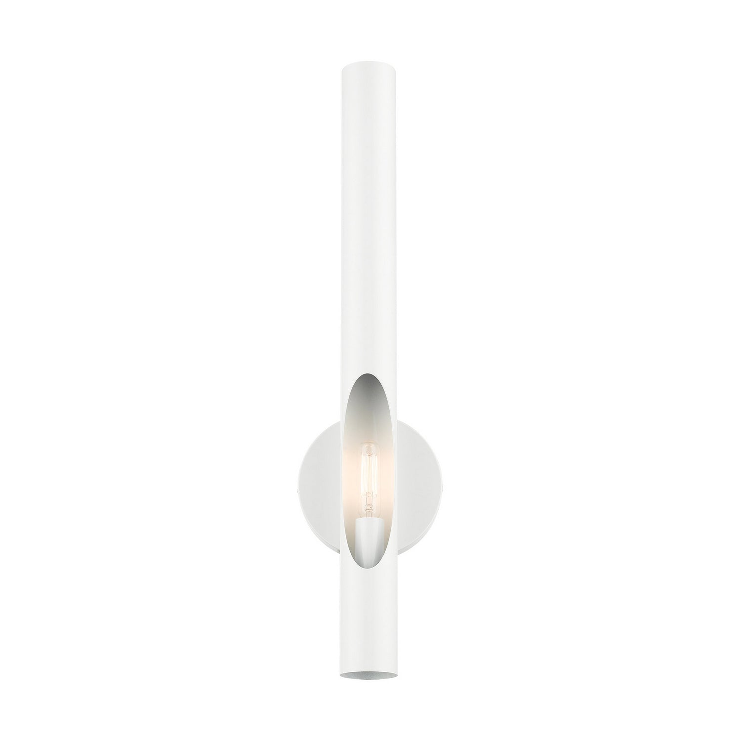 Livex Lighting - 45911-69 - One Light Wall Sconce - Acra - Shiny White