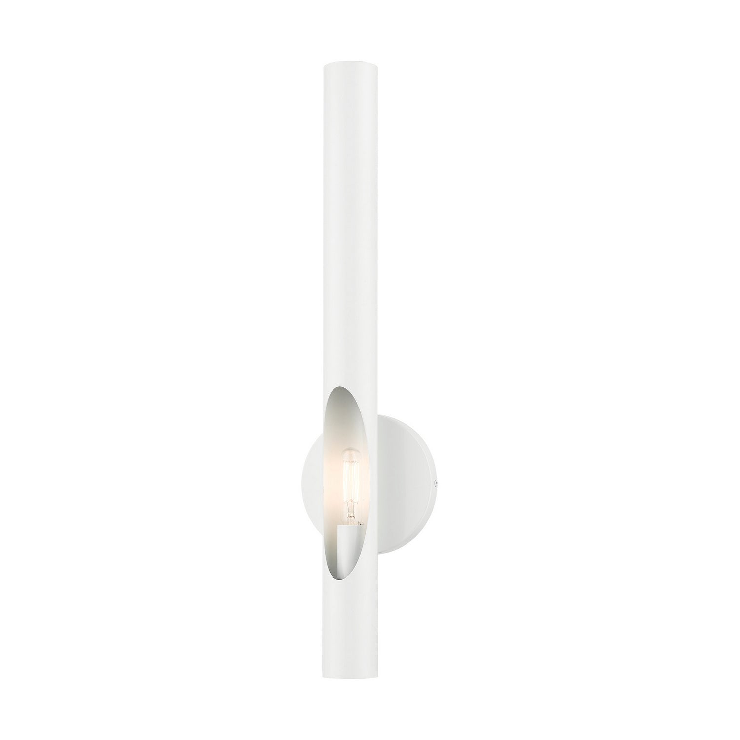 Livex Lighting - 45911-69 - One Light Wall Sconce - Acra - Shiny White