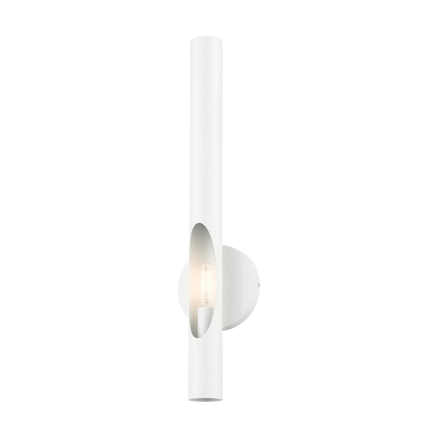 Livex Lighting - 45911-69 - One Light Wall Sconce - Acra - Shiny White