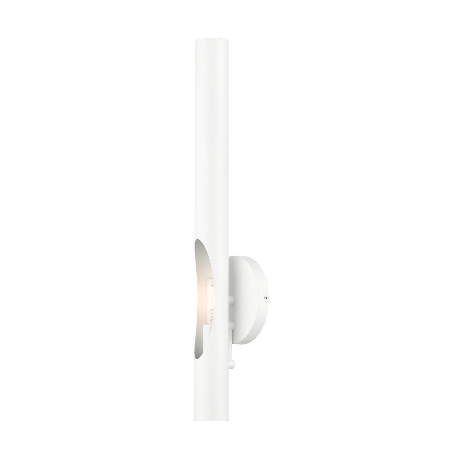 Livex Lighting - 45911-69 - One Light Wall Sconce - Acra - Shiny White