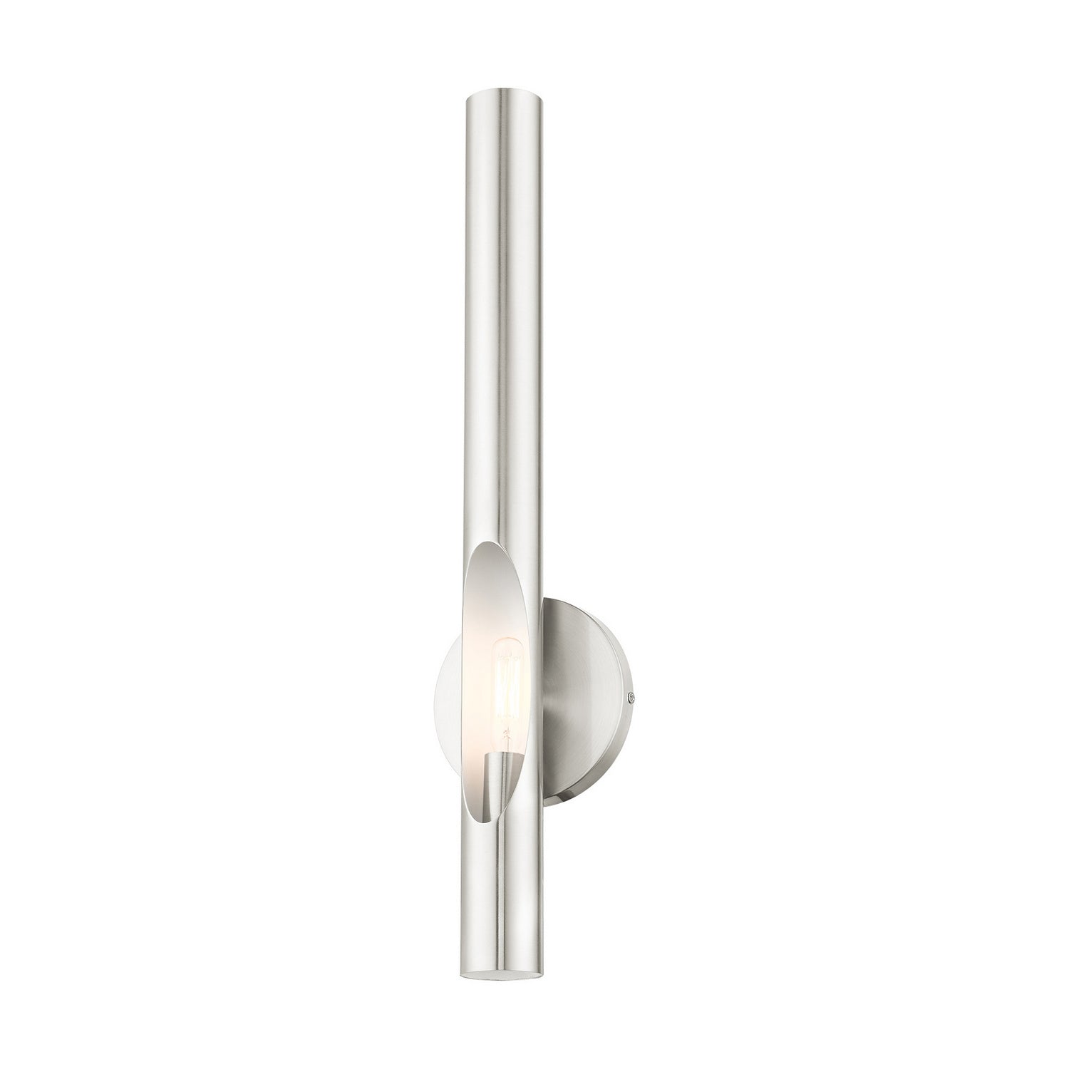 Livex Lighting - 45911-91 - One Light Wall Sconce - Acra - Brushed Nickel