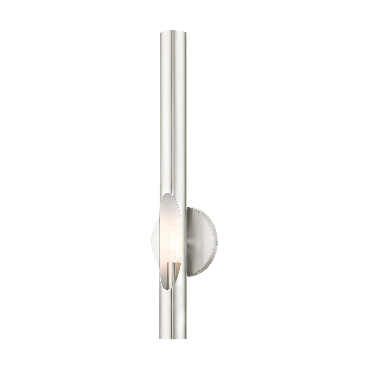 Livex Lighting - 45911-91 - One Light Wall Sconce - Acra - Brushed Nickel