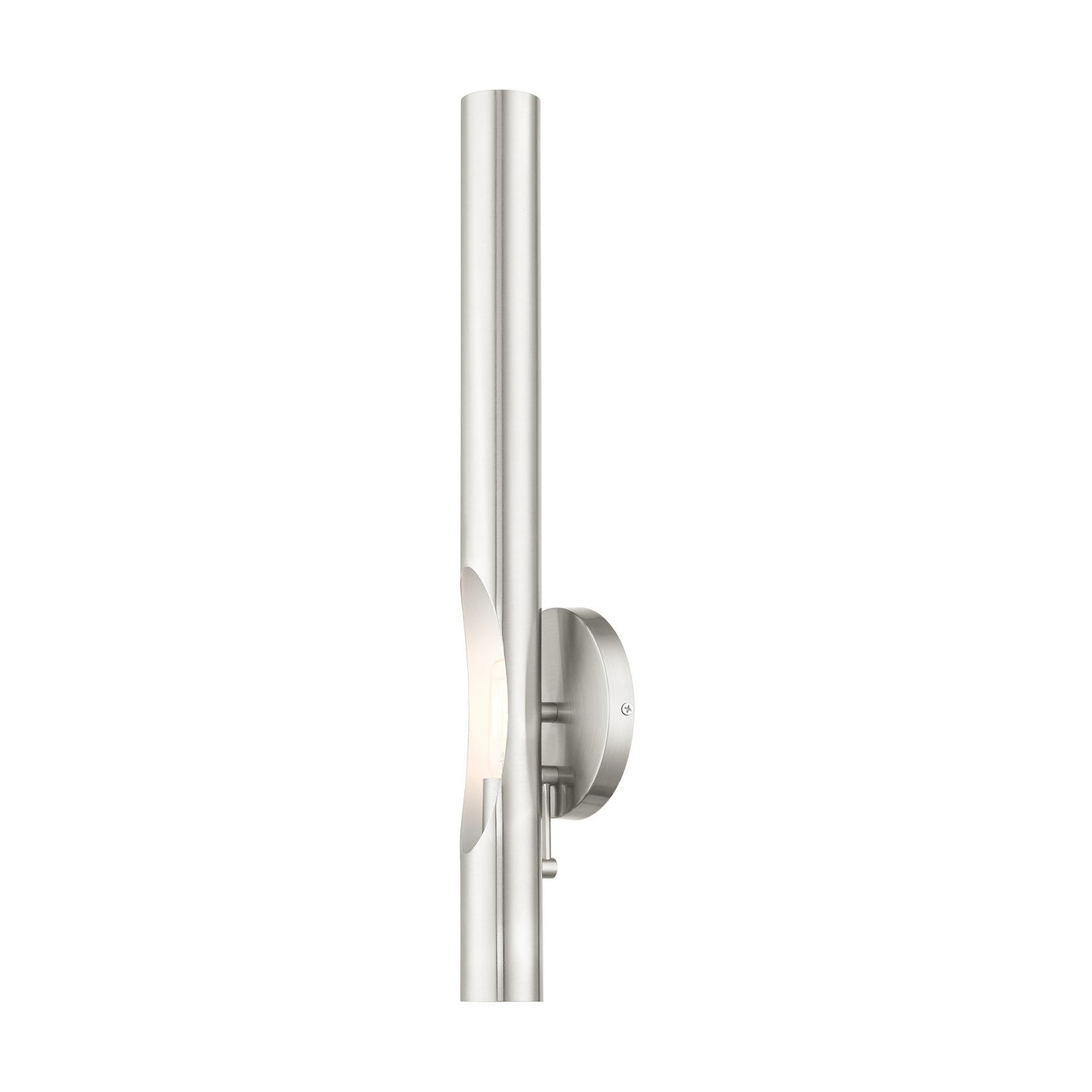 Livex Lighting - 45911-91 - One Light Wall Sconce - Acra - Brushed Nickel