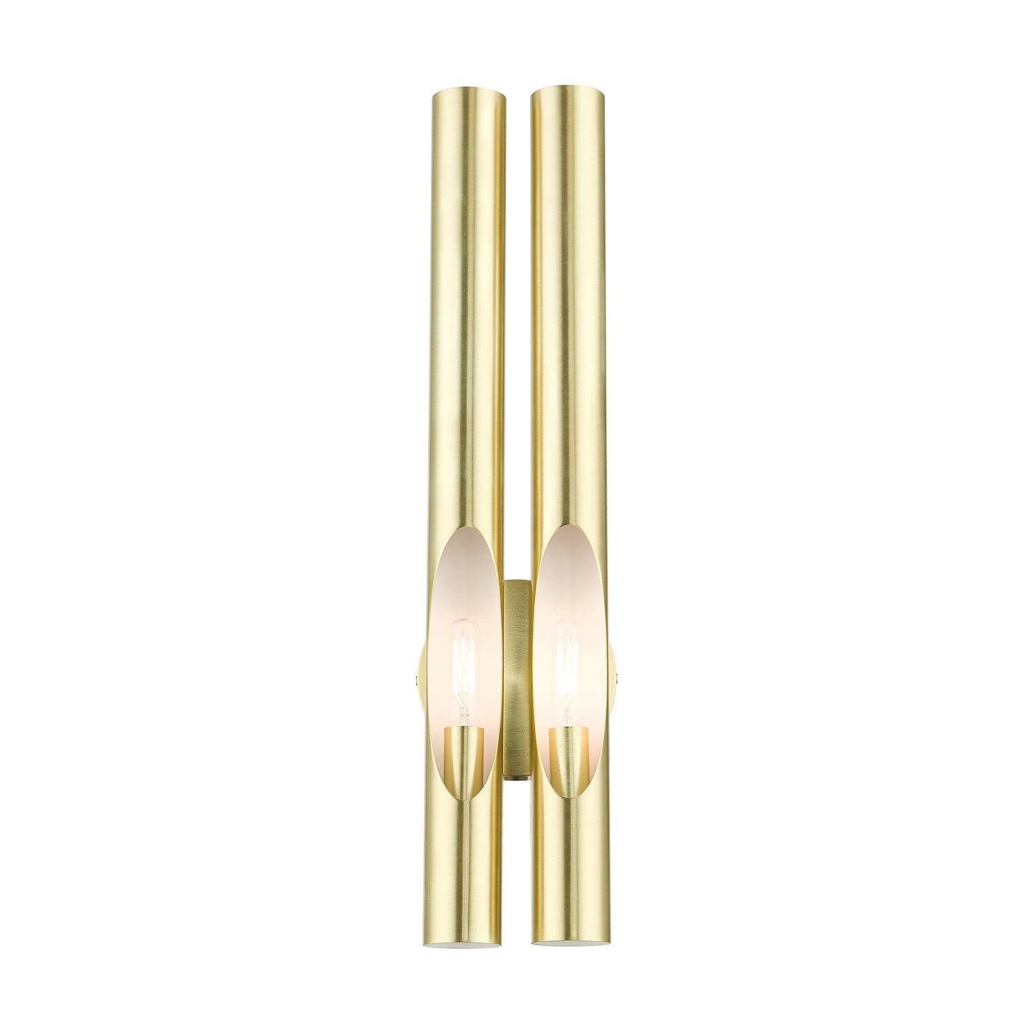 Livex Lighting - 45912-12 - Two Light Wall Sconce - Acra - Satin Brass