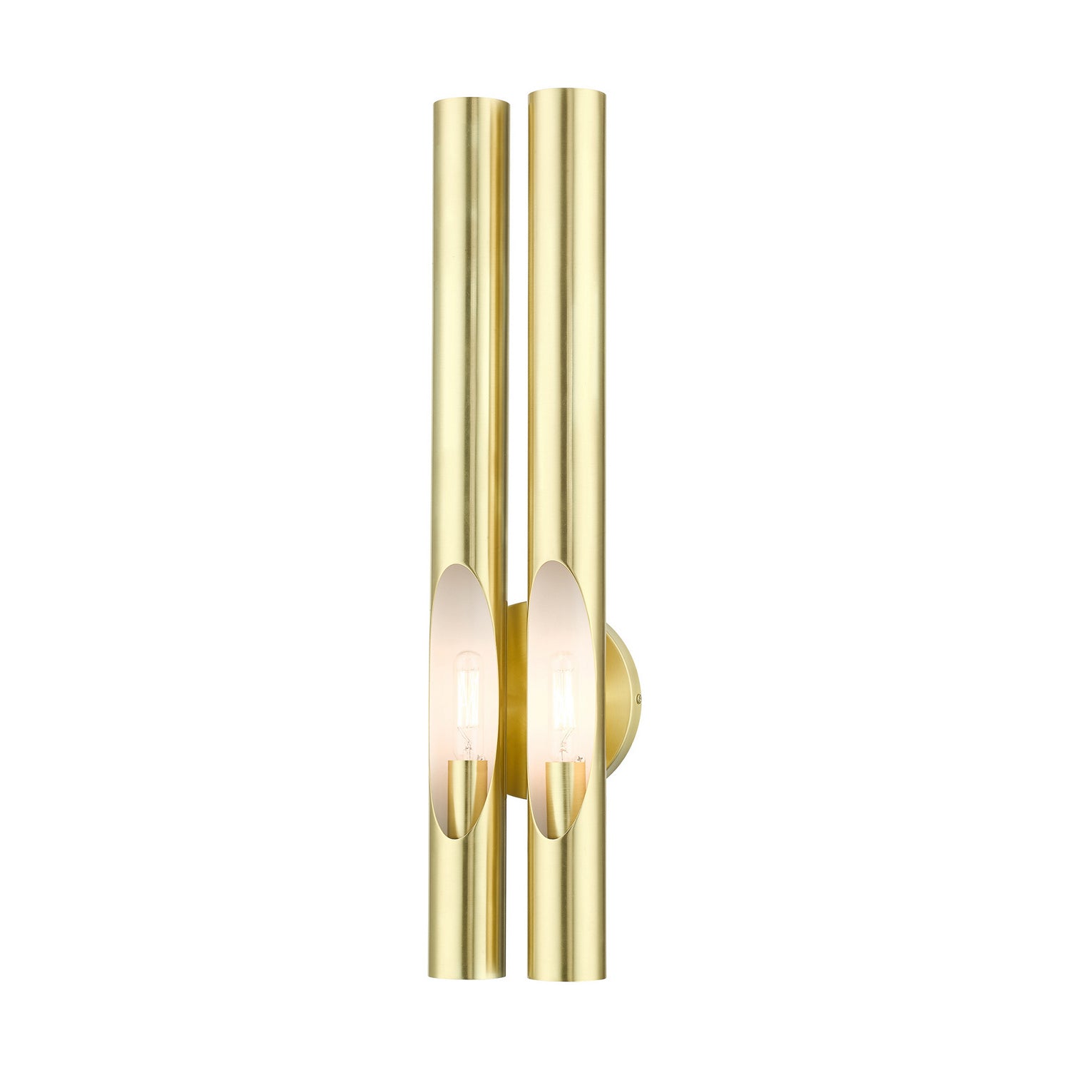 Livex Lighting - 45912-12 - Two Light Wall Sconce - Acra - Satin Brass