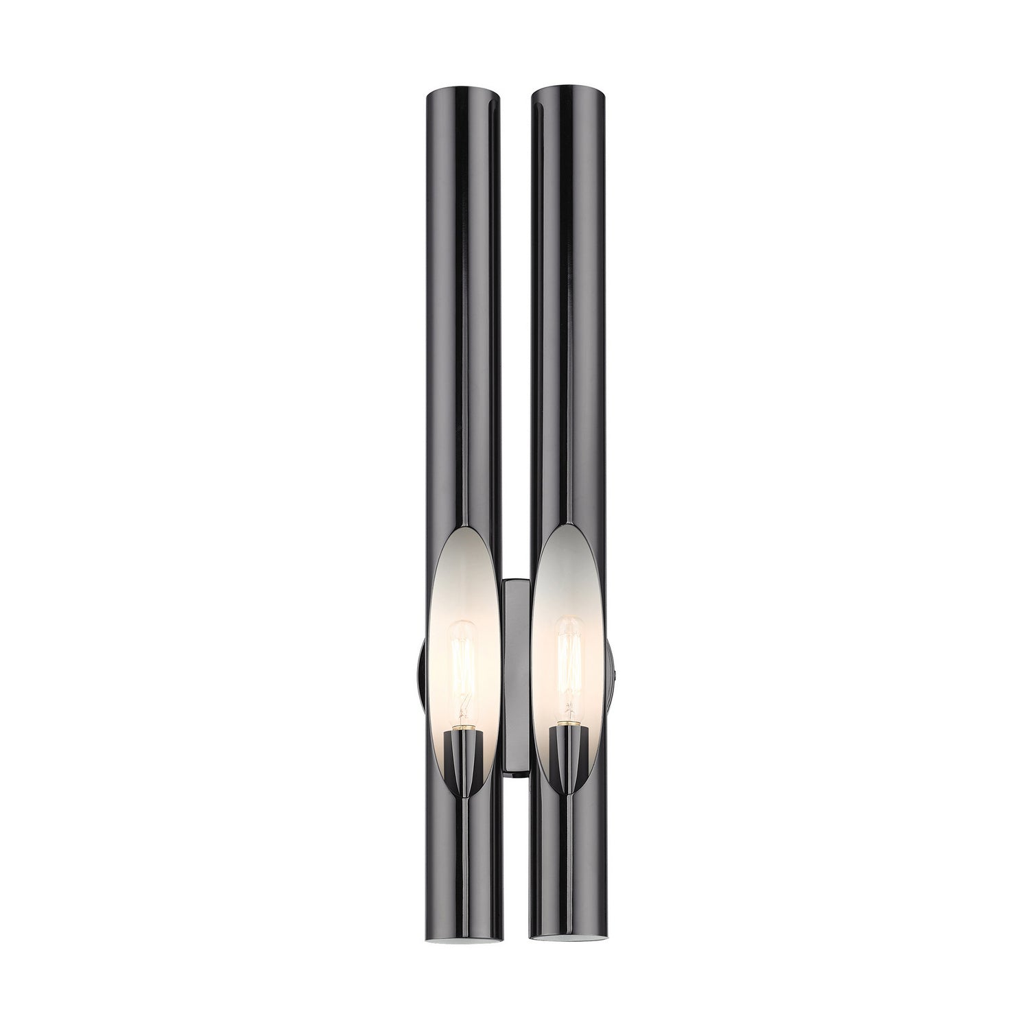 Livex Lighting - 45912-46 - Two Light Wall Sconce - Acra - Black Chrome