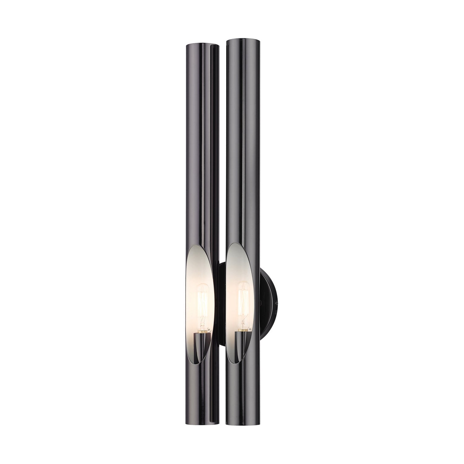 Livex Lighting - 45912-46 - Two Light Wall Sconce - Acra - Black Chrome
