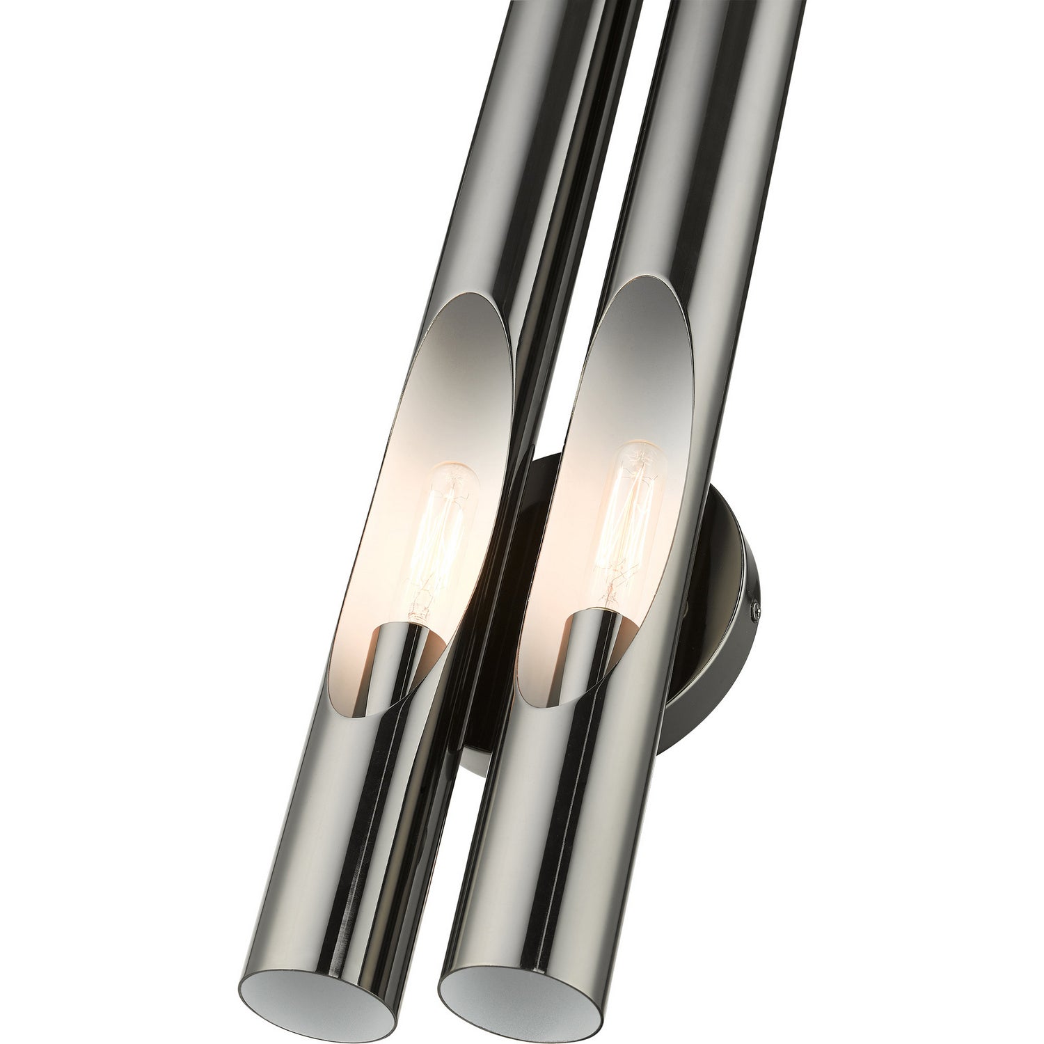 Livex Lighting - 45912-46 - Two Light Wall Sconce - Acra - Black Chrome