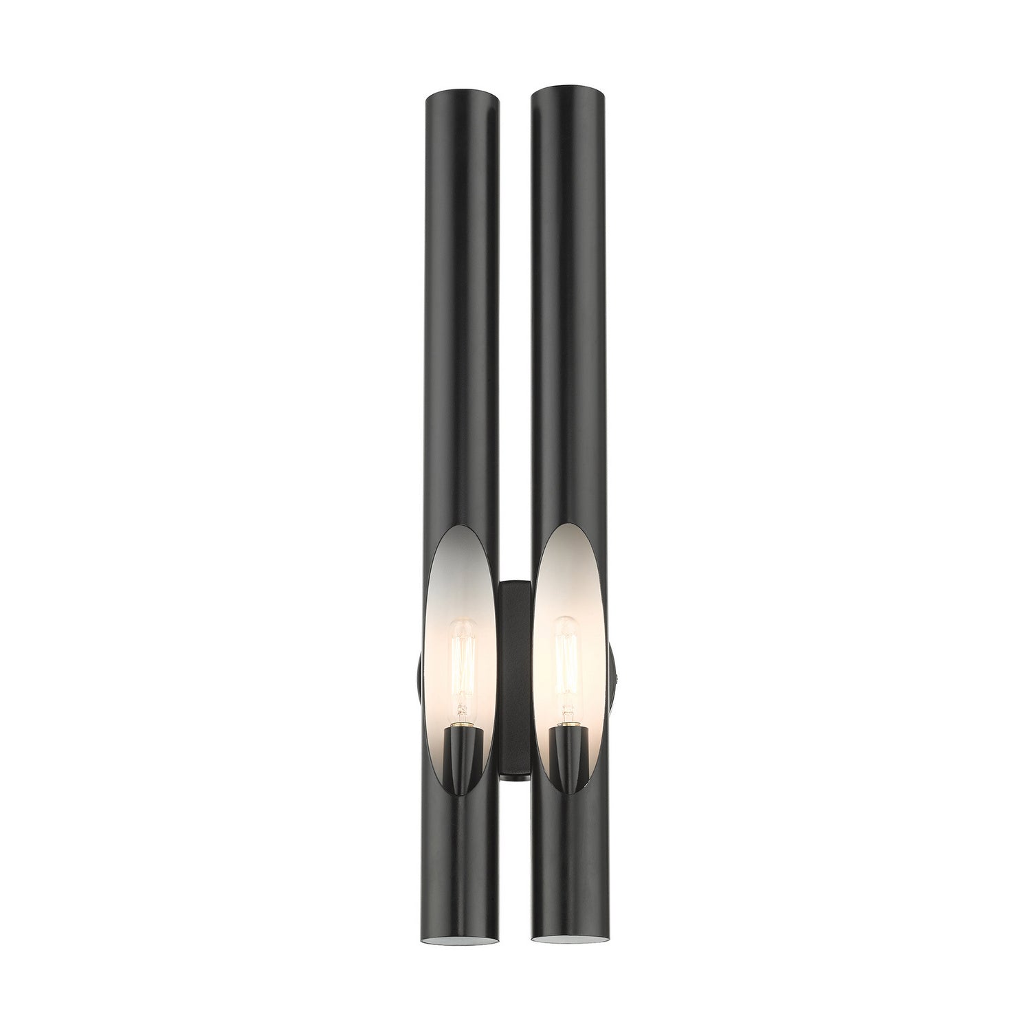 Livex Lighting - 45912-68 - Two Light Wall Sconce - Acra - Shiny Black