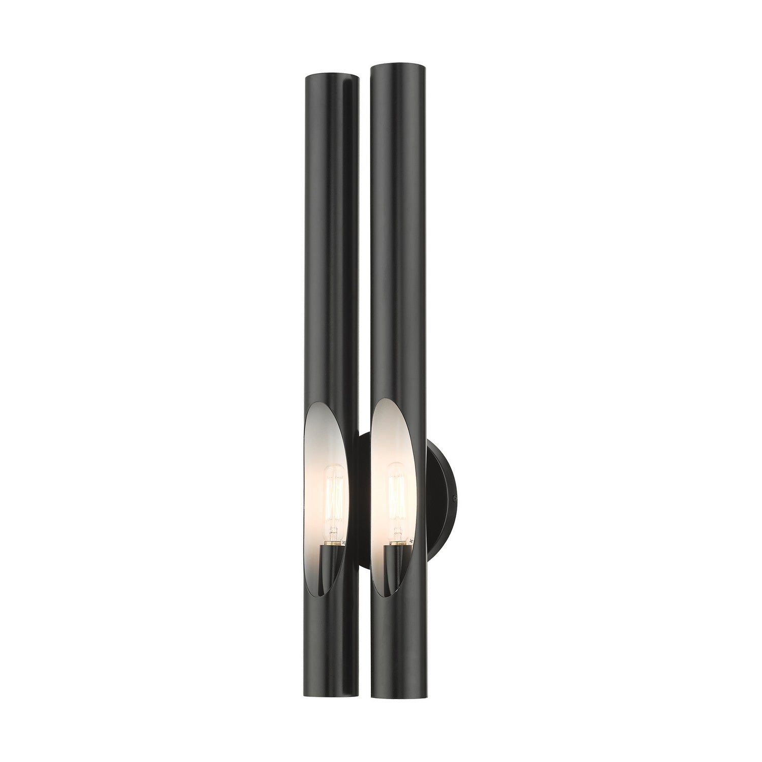 Livex Lighting - 45912-68 - Two Light Wall Sconce - Acra - Shiny Black