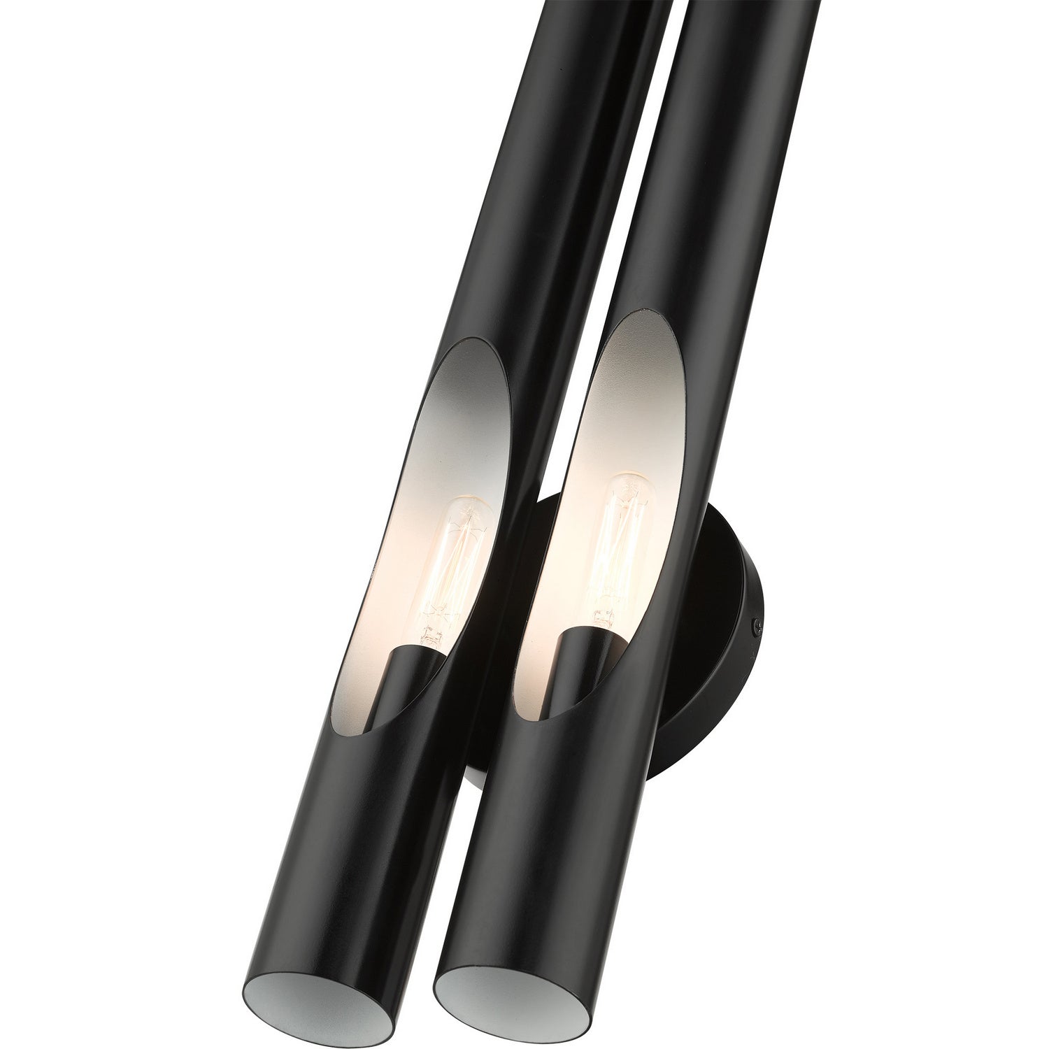 Livex Lighting - 45912-68 - Two Light Wall Sconce - Acra - Shiny Black