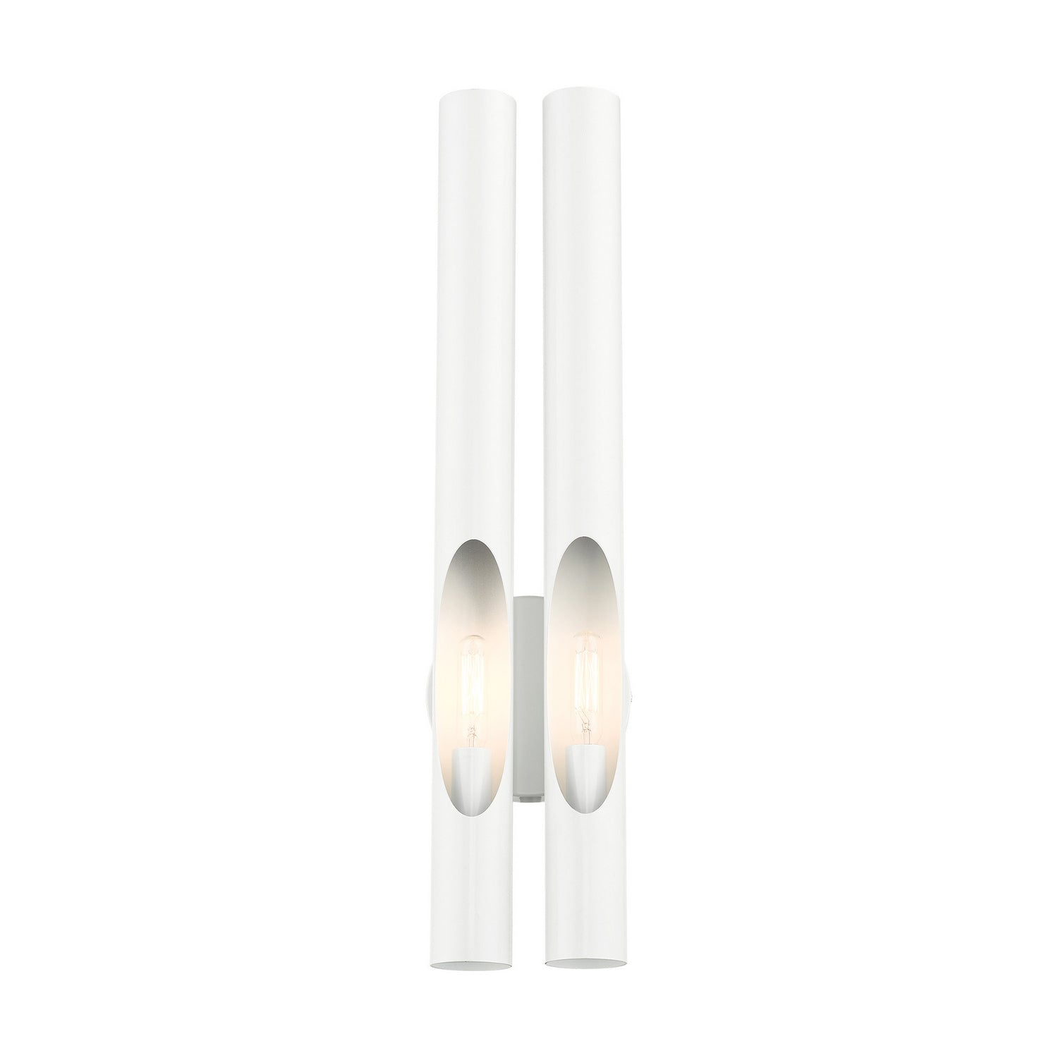 Livex Lighting - 45912-69 - Two Light Wall Sconce - Acra - Shiny White