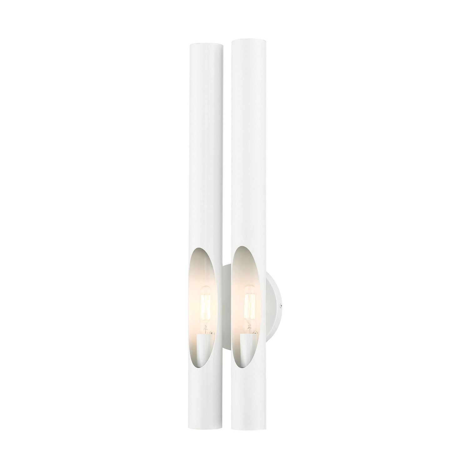 Livex Lighting - 45912-69 - Two Light Wall Sconce - Acra - Shiny White