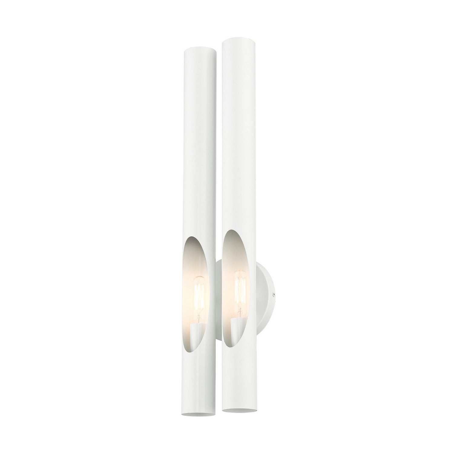 Livex Lighting - 45912-69 - Two Light Wall Sconce - Acra - Shiny White