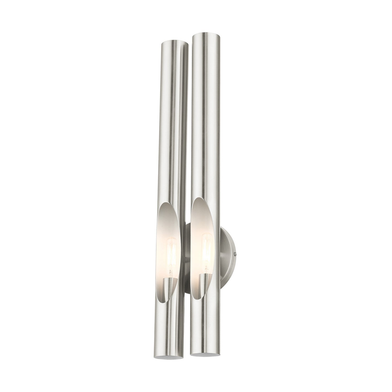 Livex Lighting - 45912-91 - Two Light Wall Sconce - Acra - Brushed Nickel