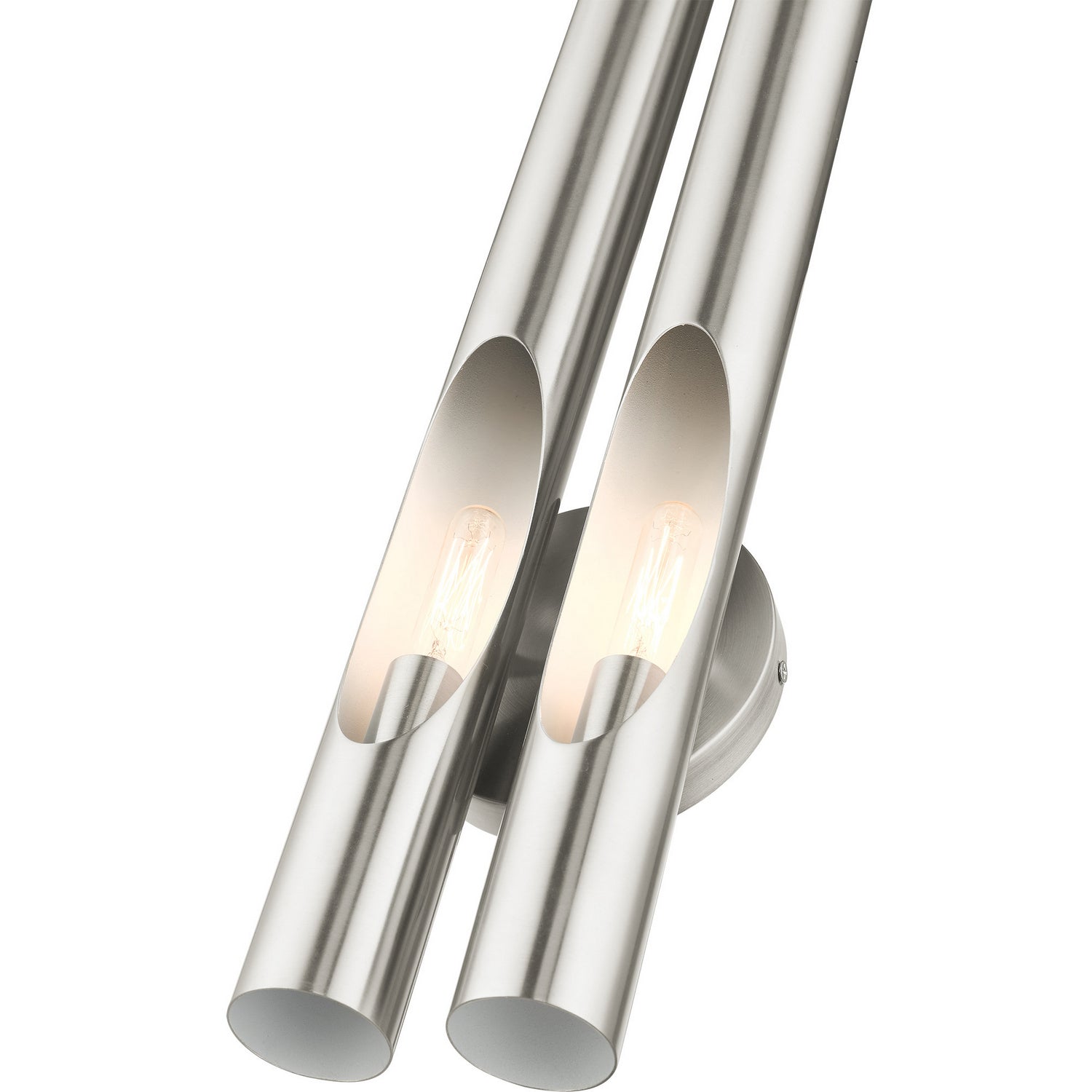Livex Lighting - 45912-91 - Two Light Wall Sconce - Acra - Brushed Nickel