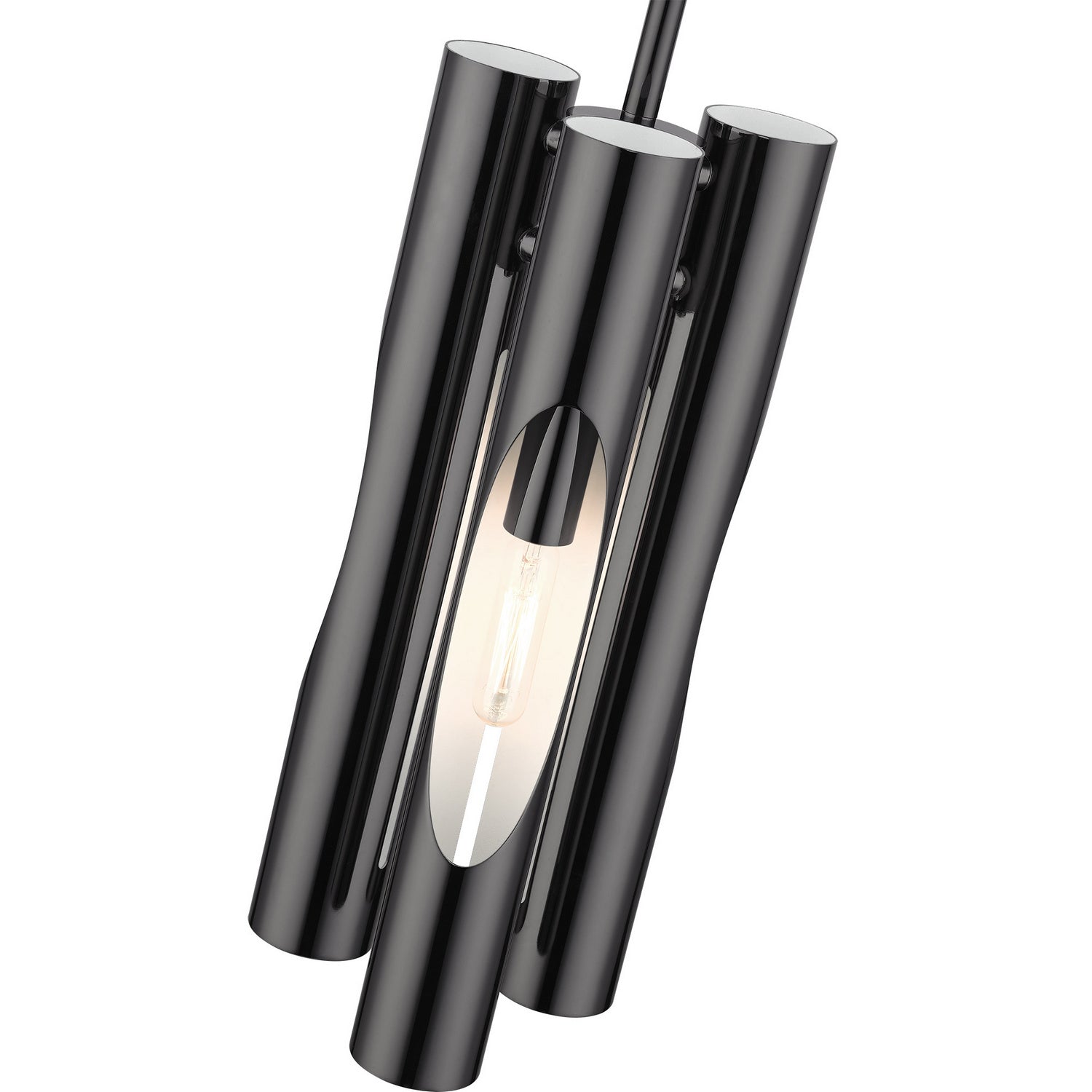 Livex Lighting - 45913-46 - Three Light Chandelier - Acra - Black Chrome