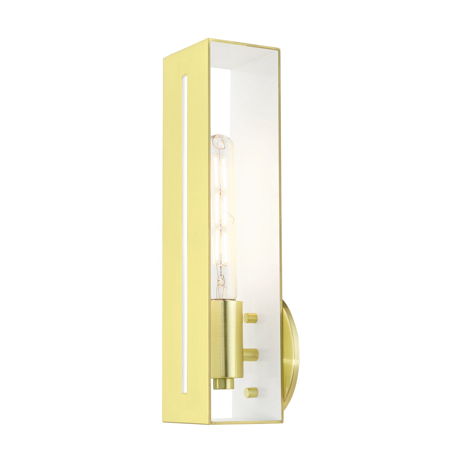 Livex Lighting - 45953-12 - One Light Wall Sconce - Soma - Satin Brass