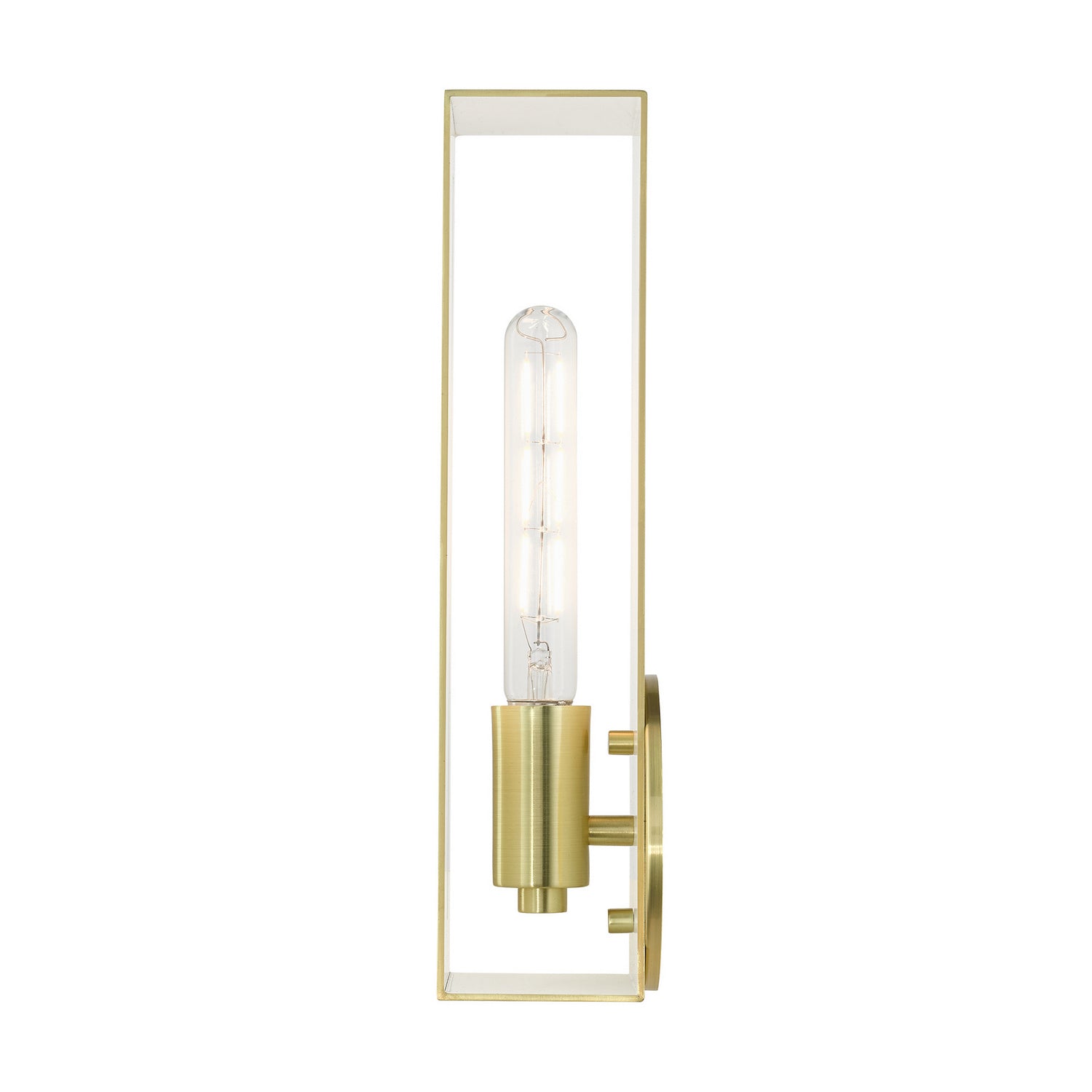 Livex Lighting - 45953-12 - One Light Wall Sconce - Soma - Satin Brass