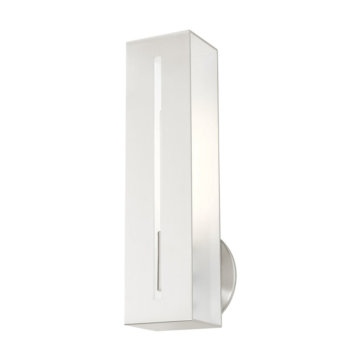 Livex Lighting - 45953-91 - One Light Wall Sconce - Soma - Brushed Nickel