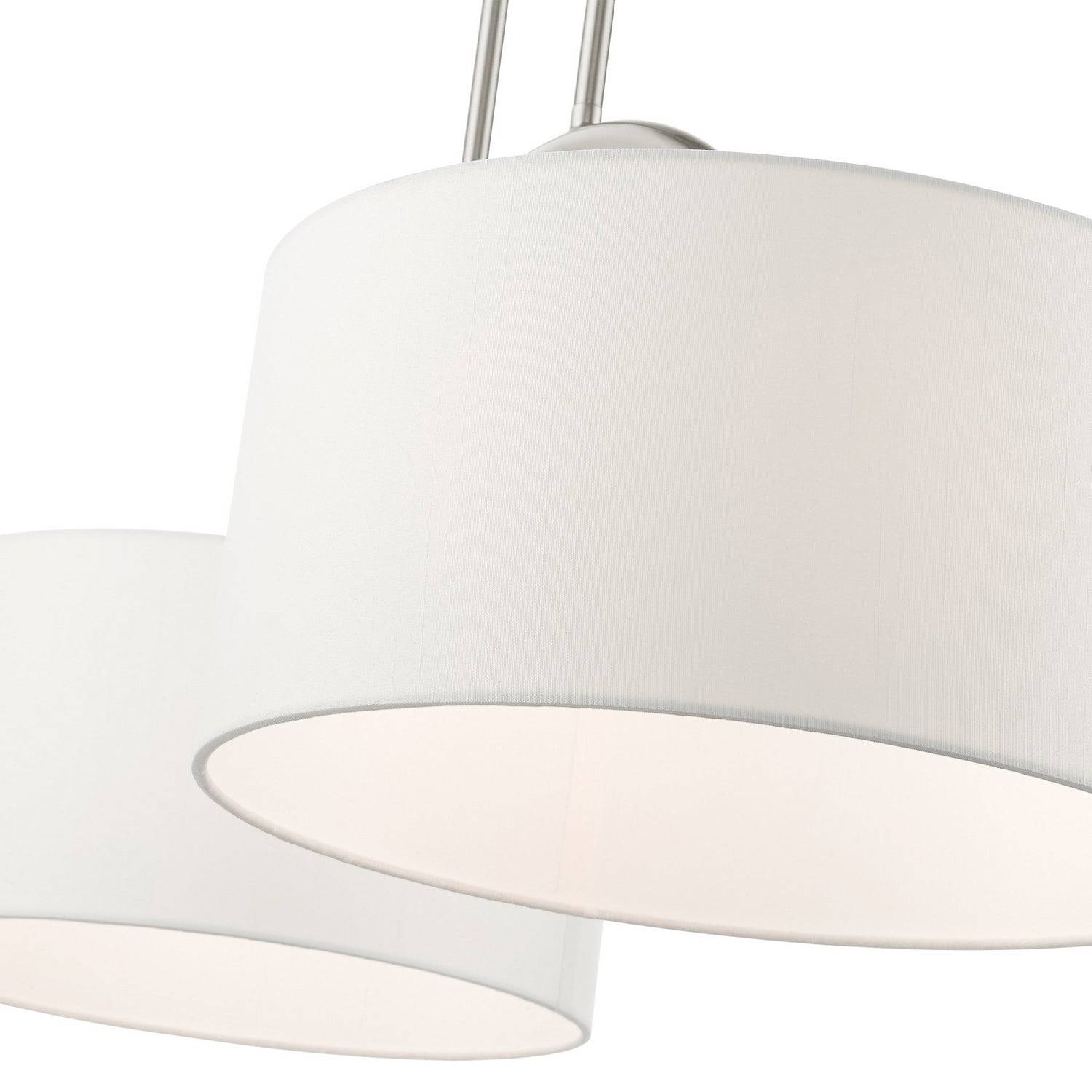 Livex Lighting - 45982-91 - Two Light Linear Chandelier - Meridian - Brushed Nickel