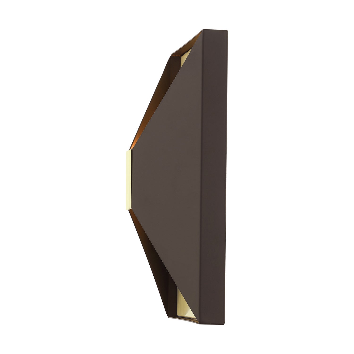 Livex Lighting - 46002-07 - Two Light Wall Sconce - Lexford - Bronze w/ Satin Brasss