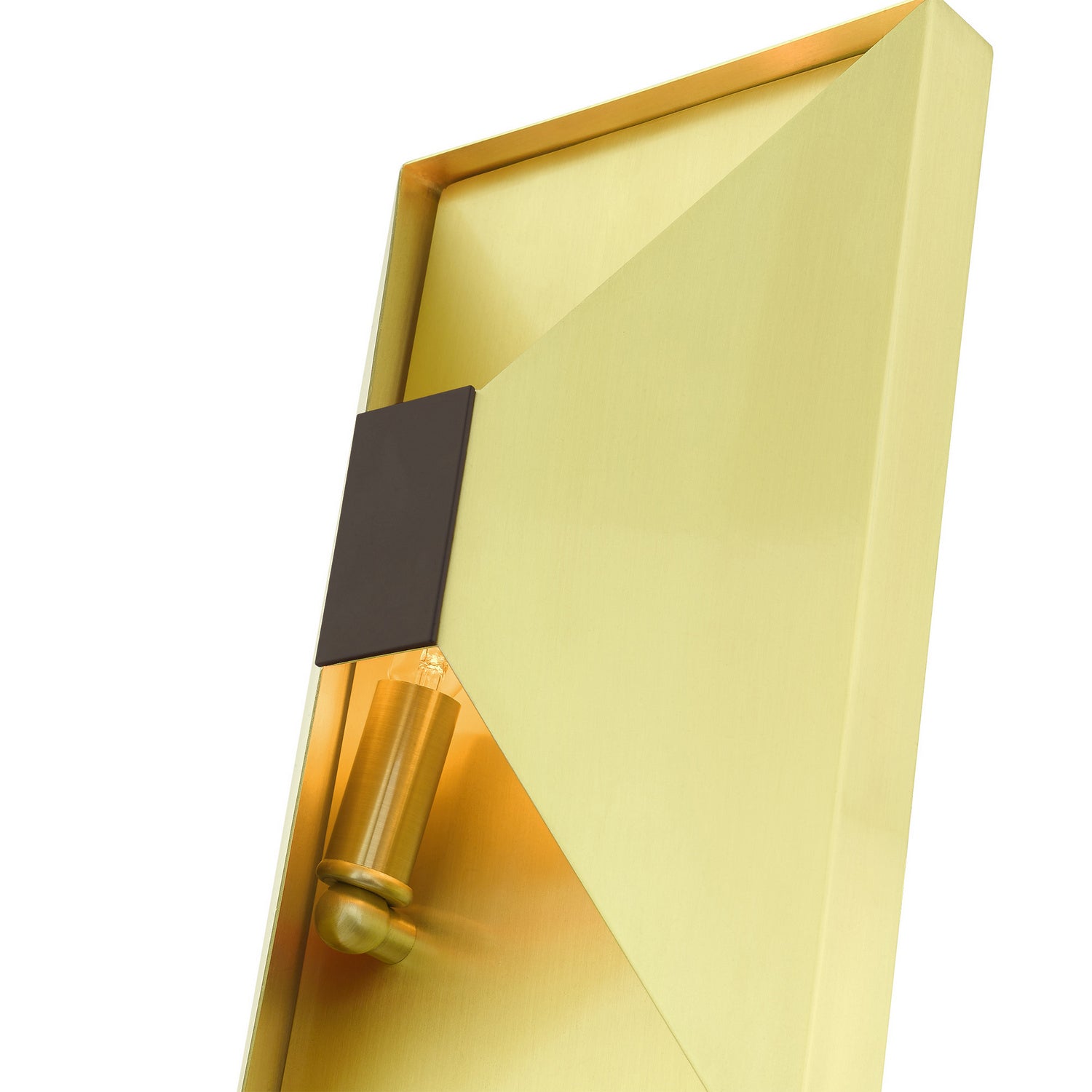 Livex Lighting - 46002-12 - Two Light Wall Sconce - Lexford - Satin Brass w/ Bronze