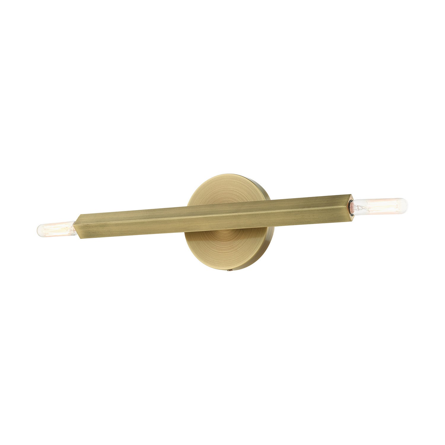Livex Lighting - 46981-01 - Two Light Wall Sconce - Monaco - Antique Brass
