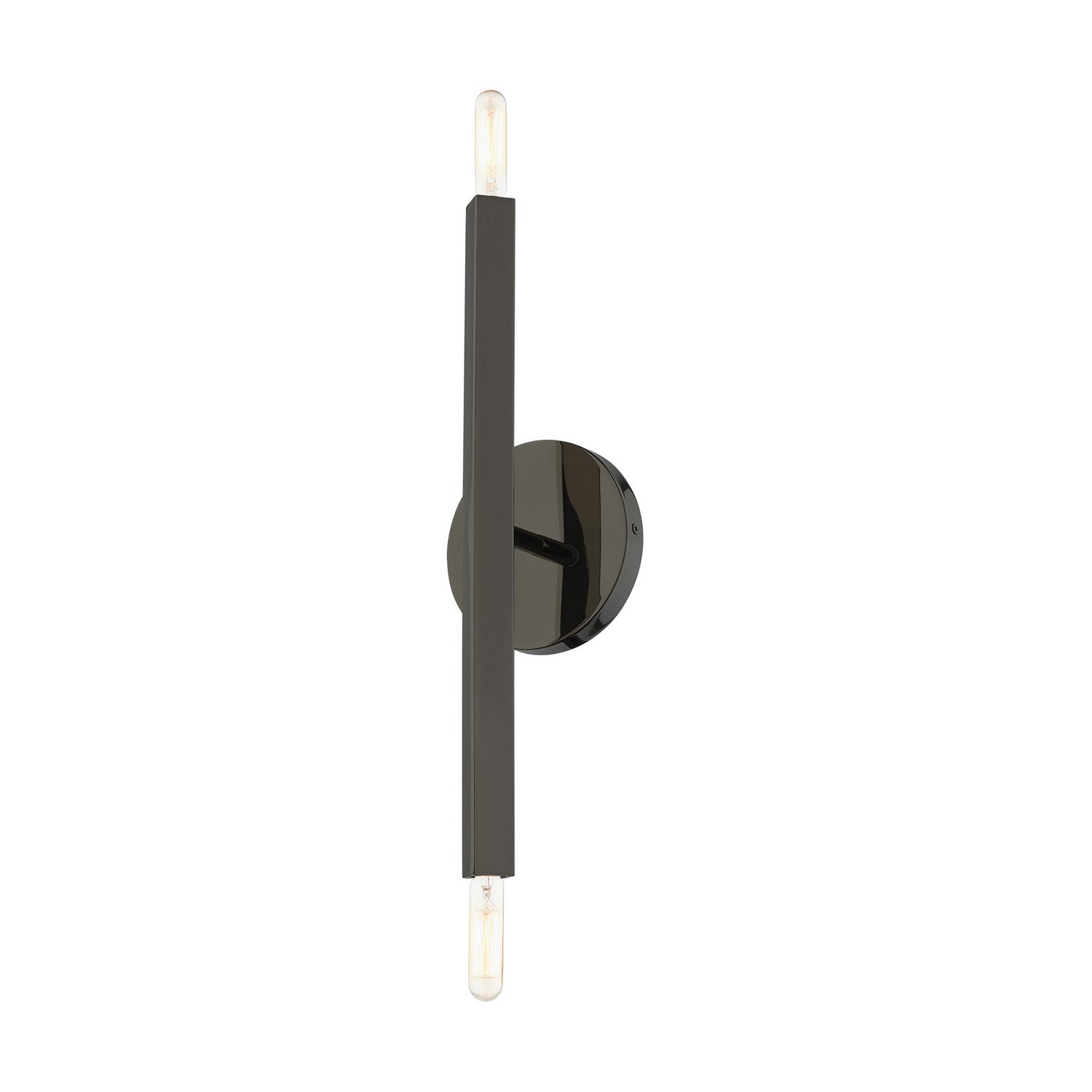 Livex Lighting - 46981-46 - Two Light Wall Sconce - Monaco - Black Chrome