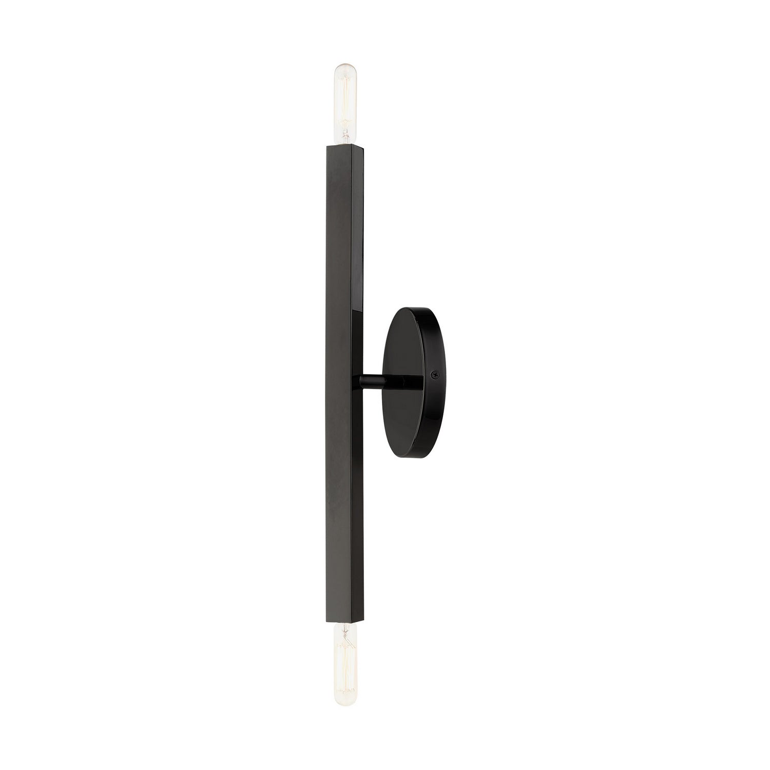 Livex Lighting - 46981-46 - Two Light Wall Sconce - Monaco - Black Chrome