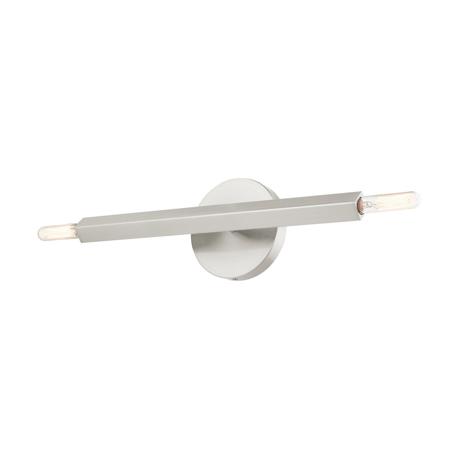 Livex Lighting - 46981-91 - Two Light Wall Sconce - Monaco - Brushed Nickel