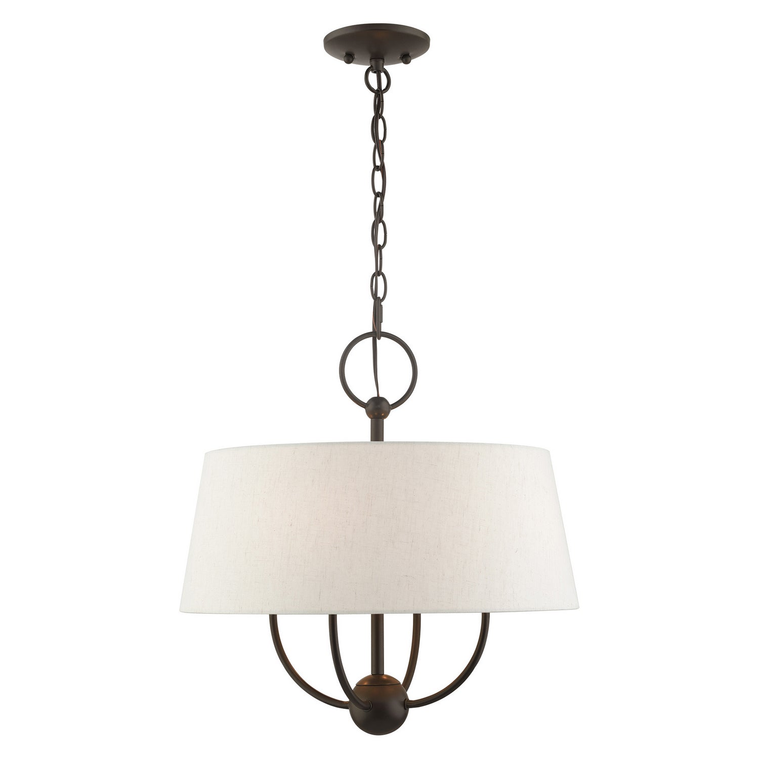 Livex Lighting - 49444-92 - Four Light Chandelier - Cartwright - English Bronze