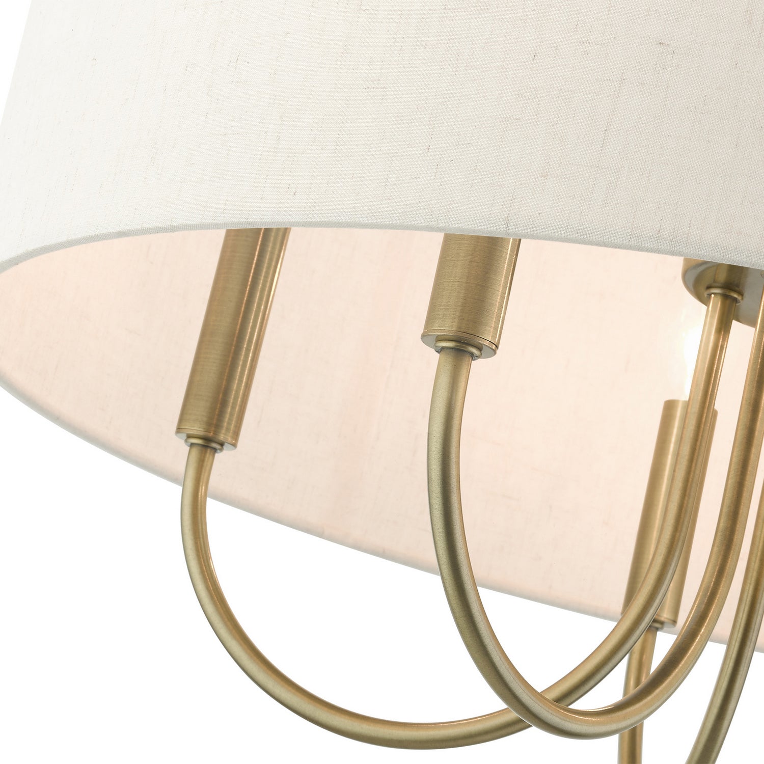 Livex Lighting - 49805-01 - Five Light Chandelier - Blossom - Antique Brass