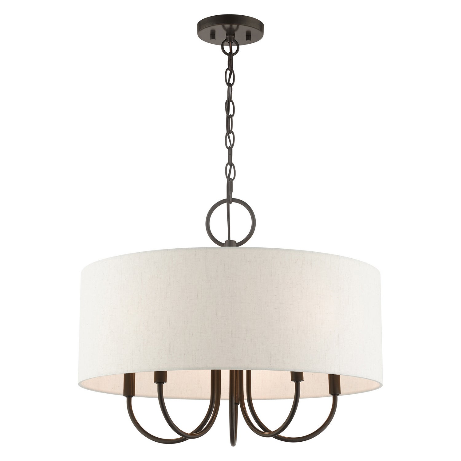 Livex Lighting - 49805-92 - Five Light Chandelier - Blossom - English Bronze
