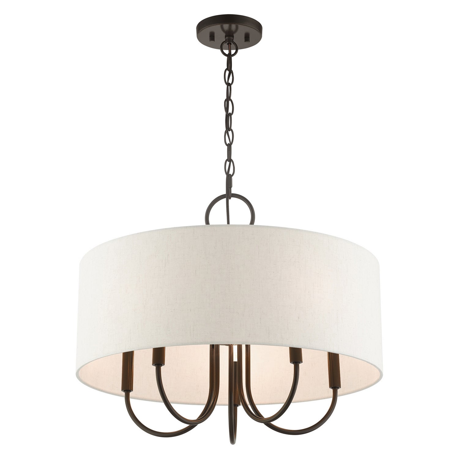 Livex Lighting - 49805-92 - Five Light Chandelier - Blossom - English Bronze